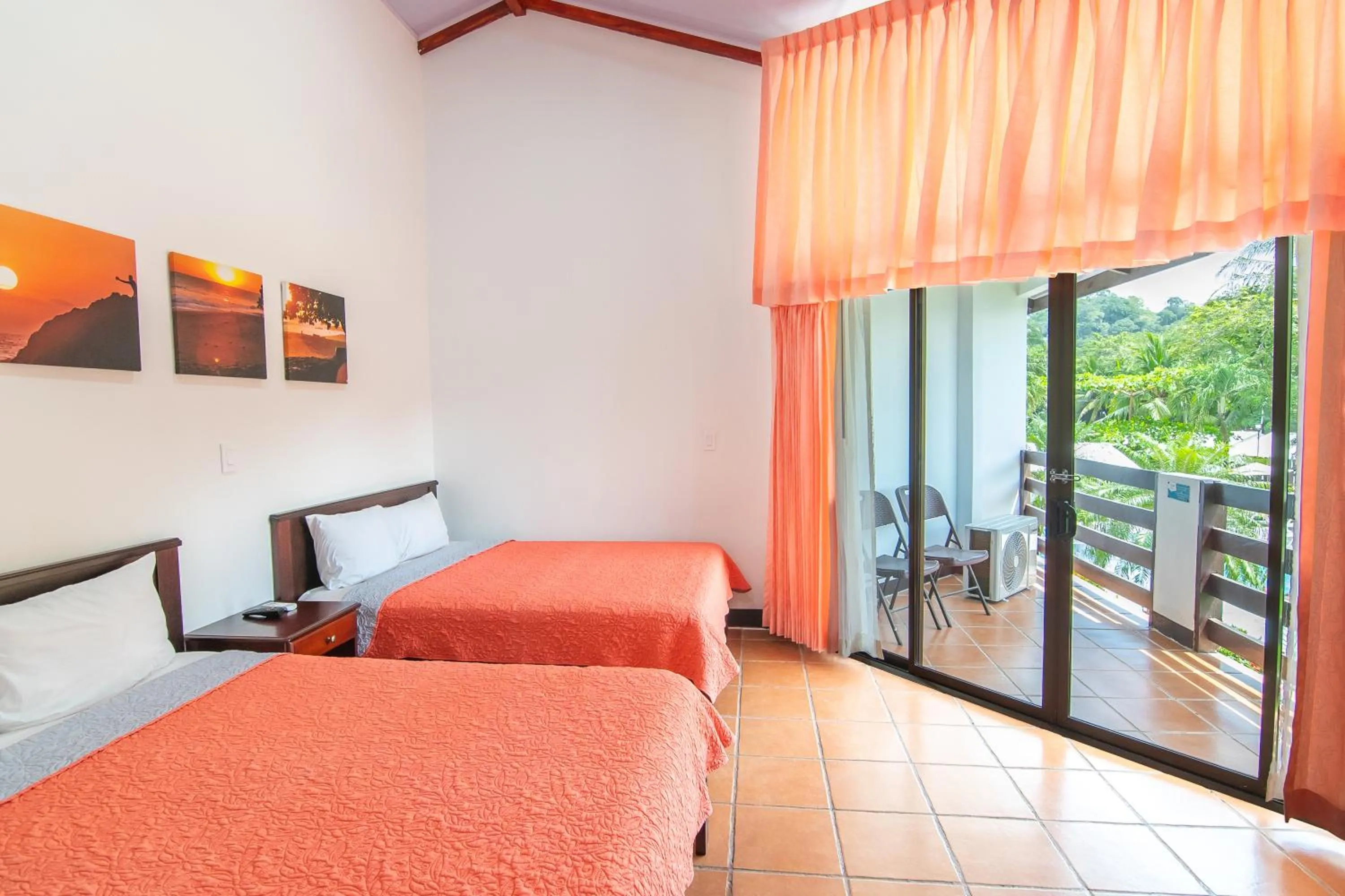 Bed in Hotel Terraza del Pacifico