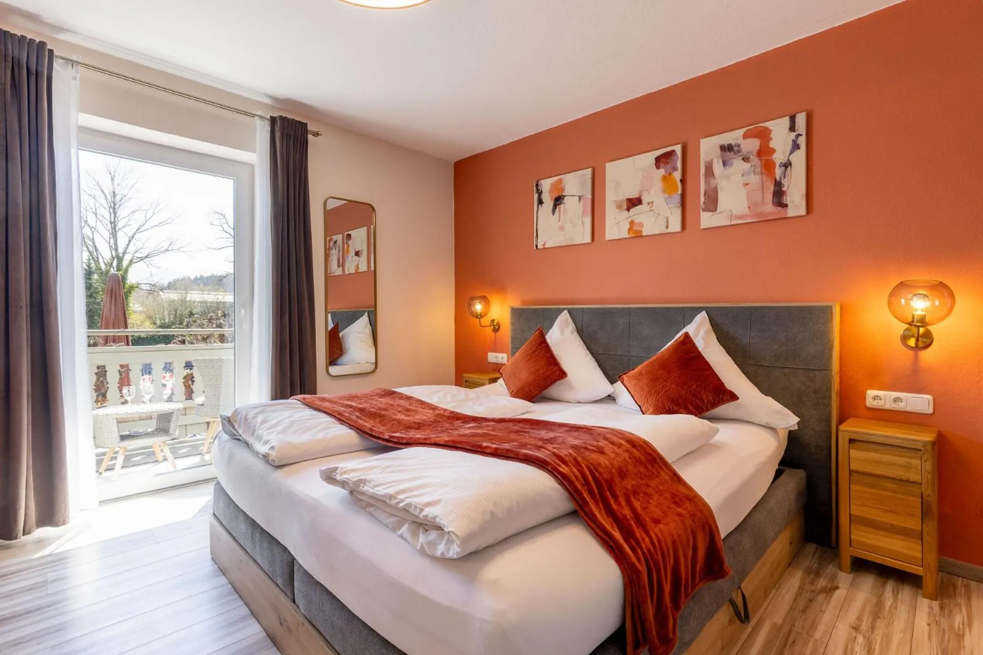 Photo of the whole room, Bed in Sieben Zimmer am See