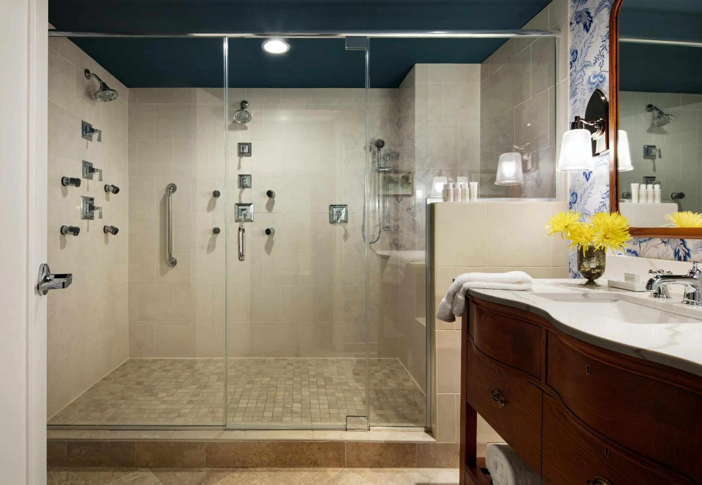 Bathroom in Graduate by Hilton Chapel Hill