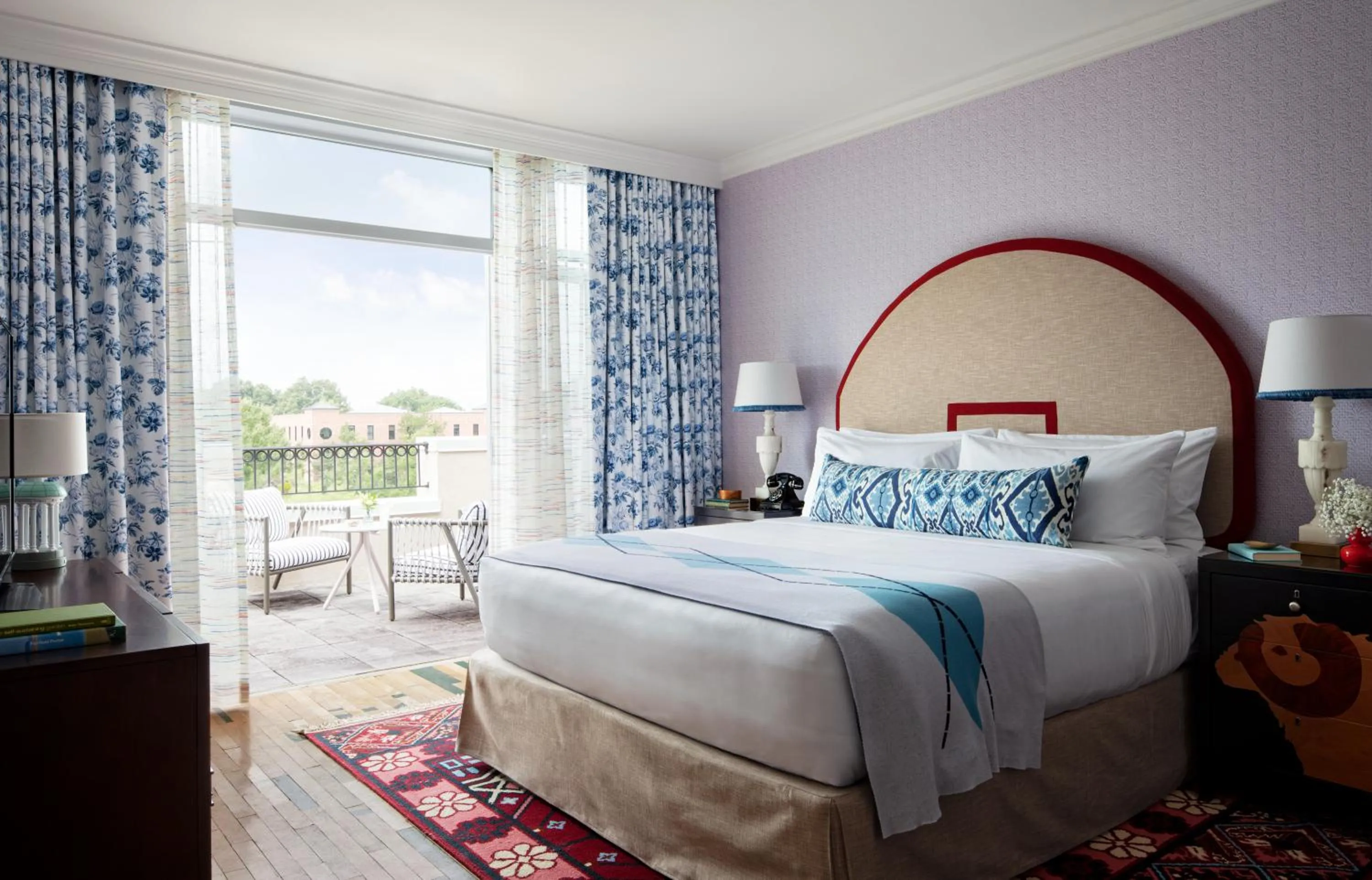 Patio, Bed in Graduate by Hilton Chapel Hill