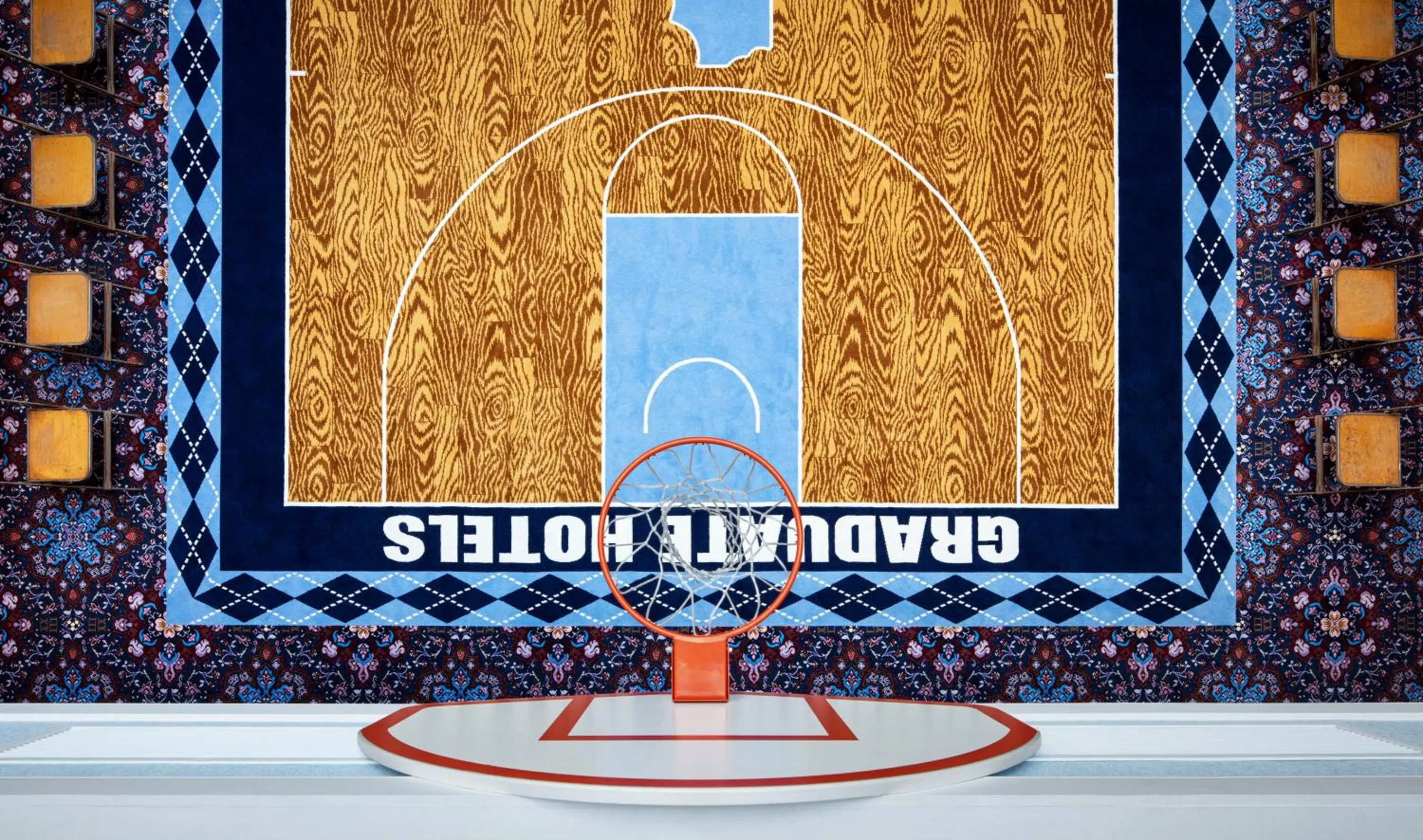 Decorative detail in Graduate by Hilton Chapel Hill