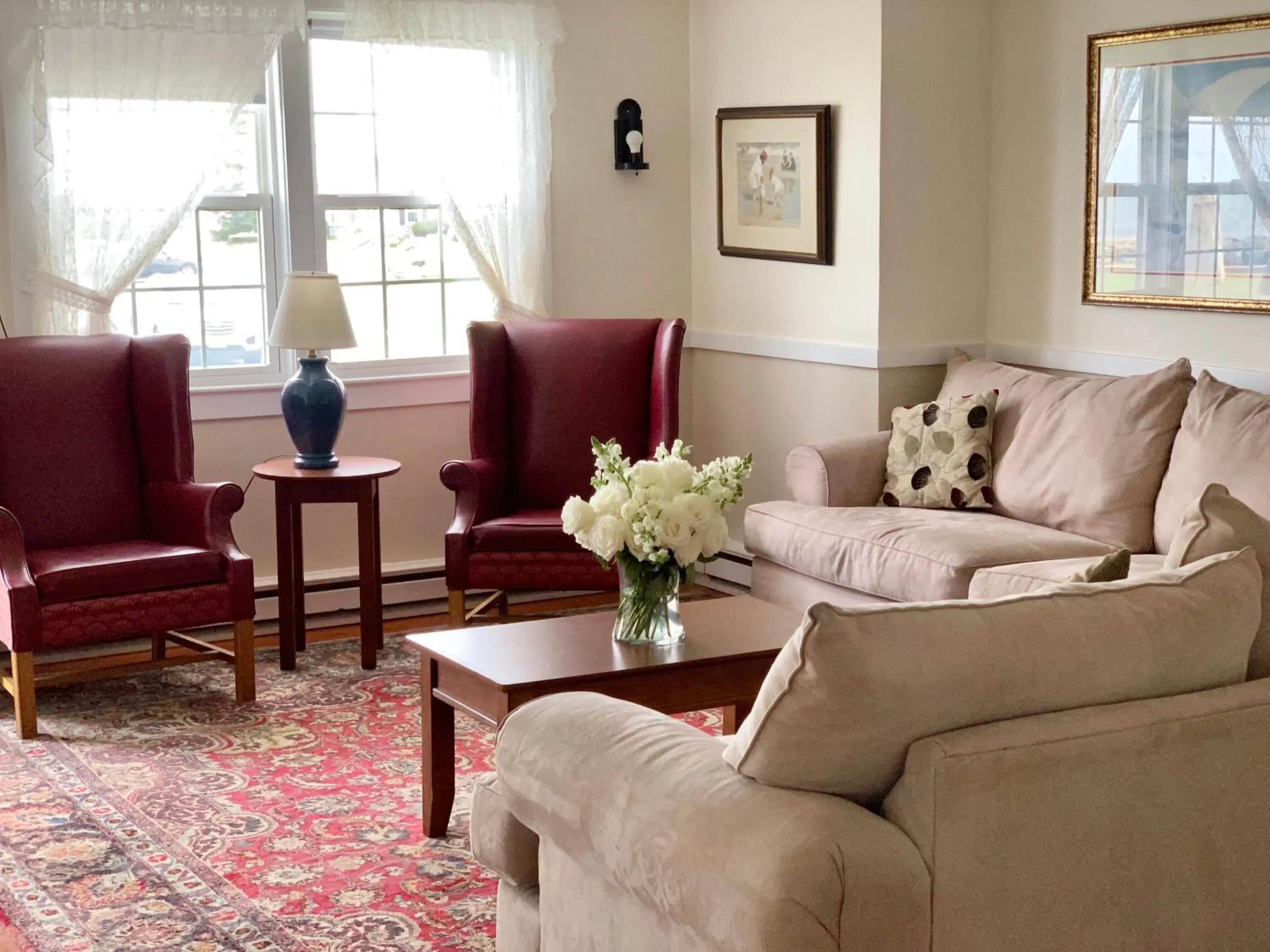 Living room in Lighthouse Inn Cape Cod