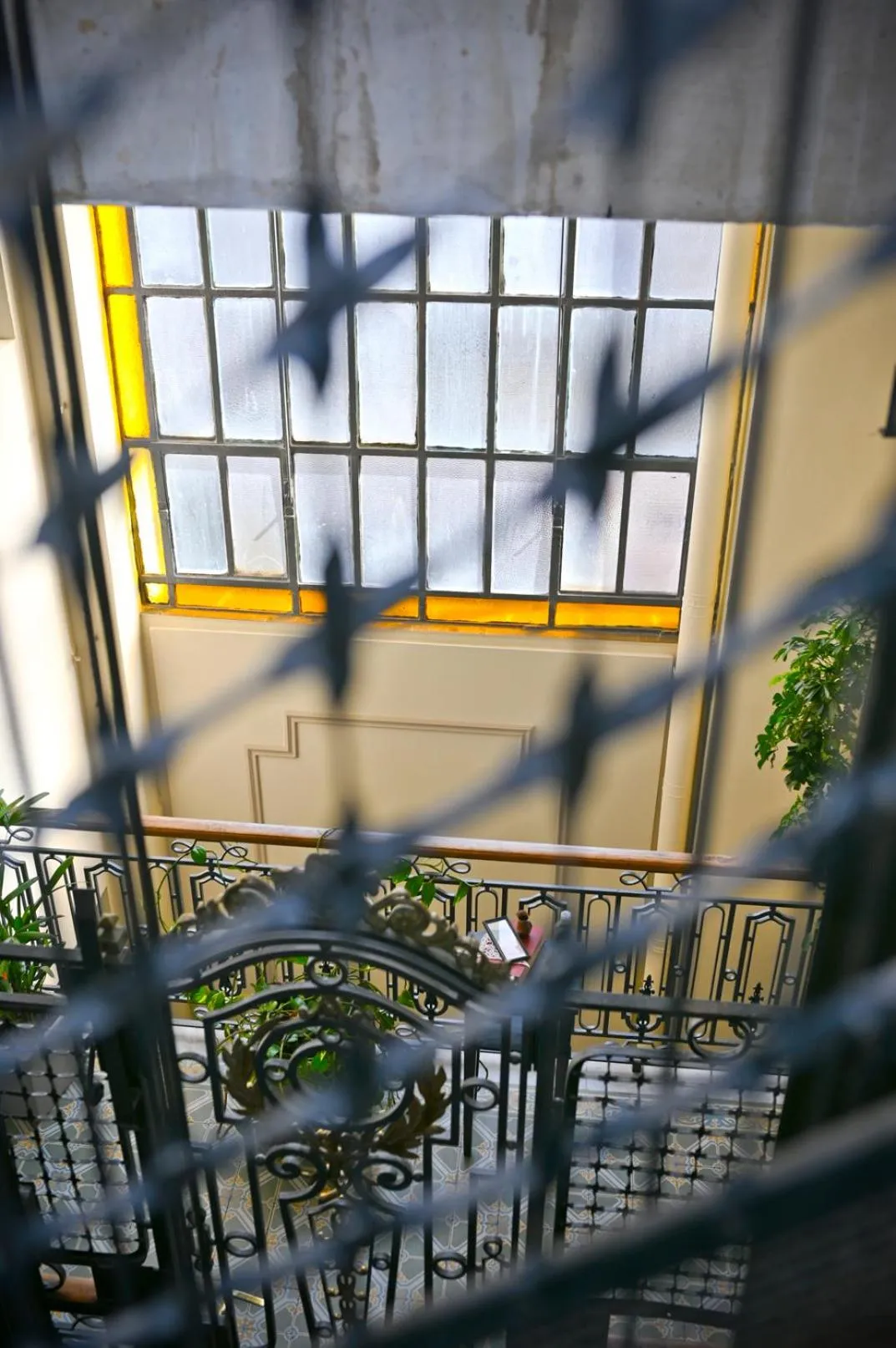 elevator in Hotel Palacio