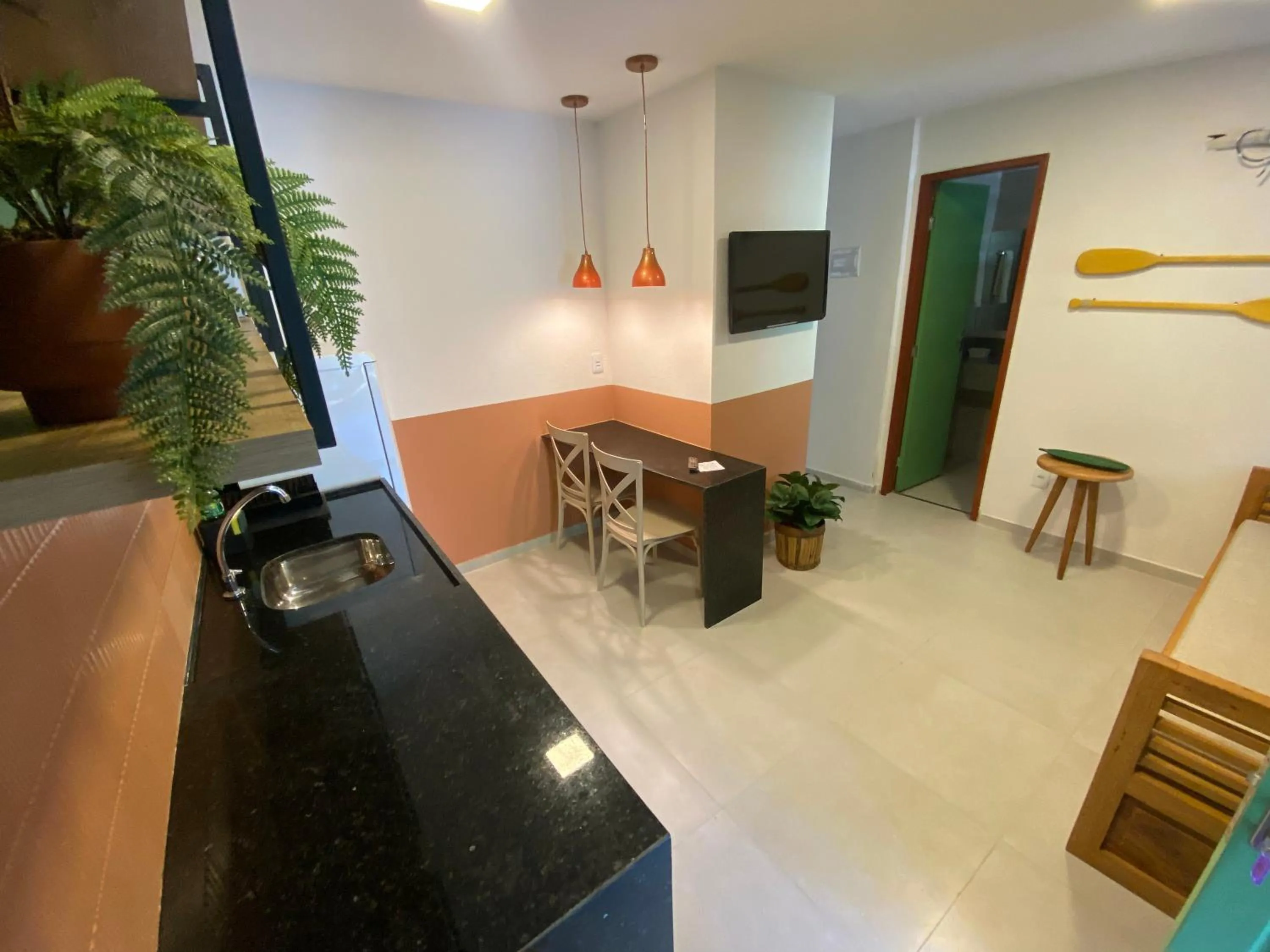 Dining area in Chalés Praias do Sul