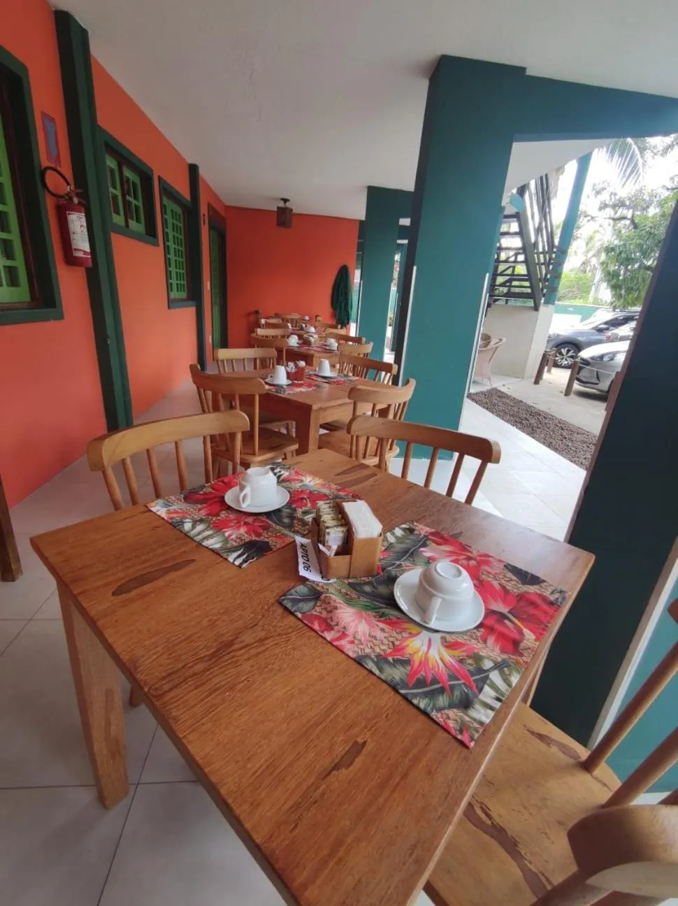 Dining area in Chalés Praias do Sul