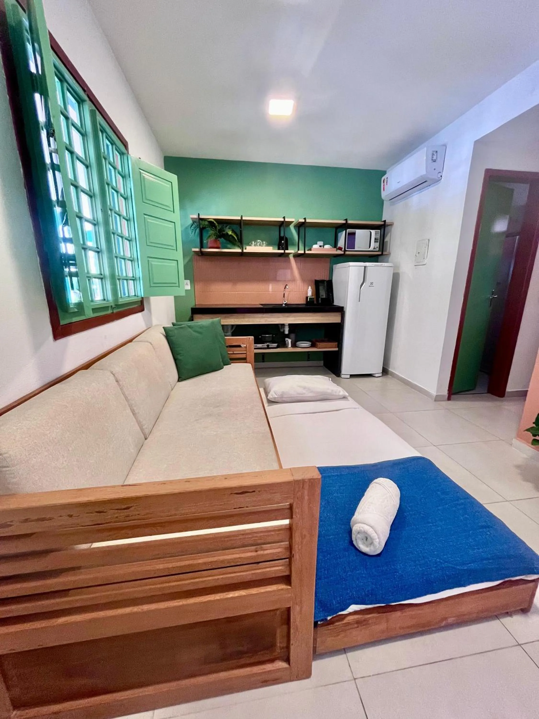 Living room in Chalés Praias do Sul