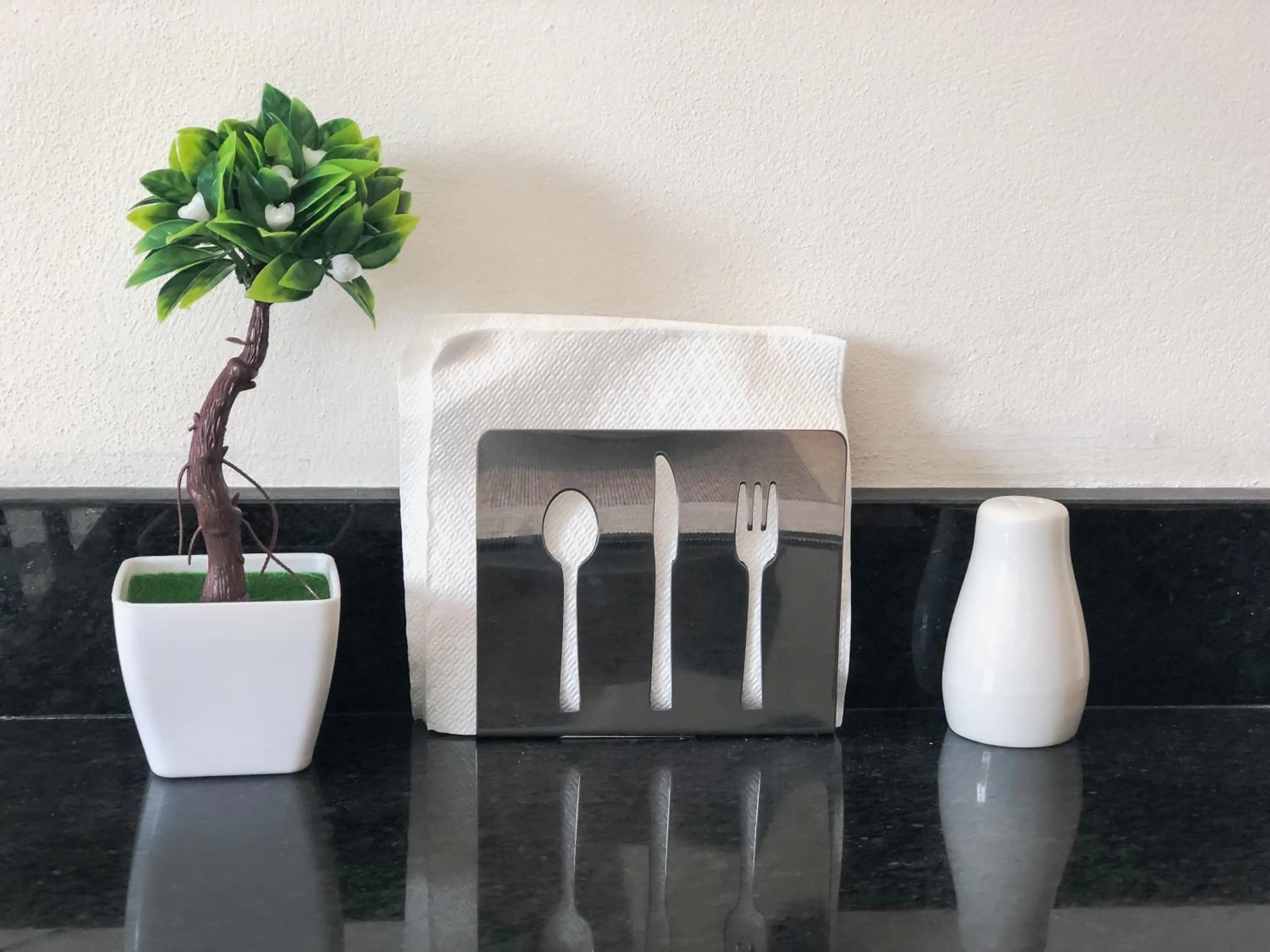 kitchen in Viento Suites Cancún