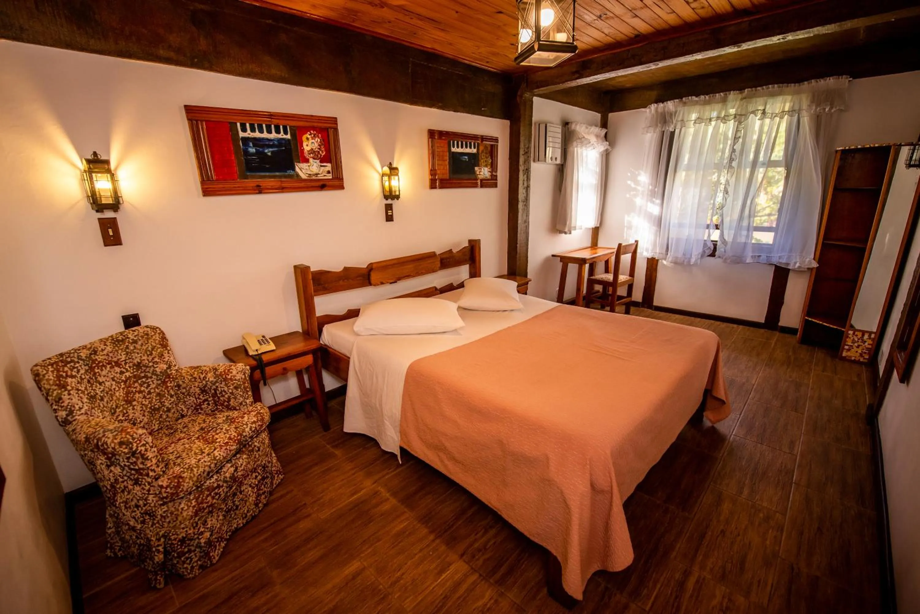 Bed in Pousada Monte Imperial