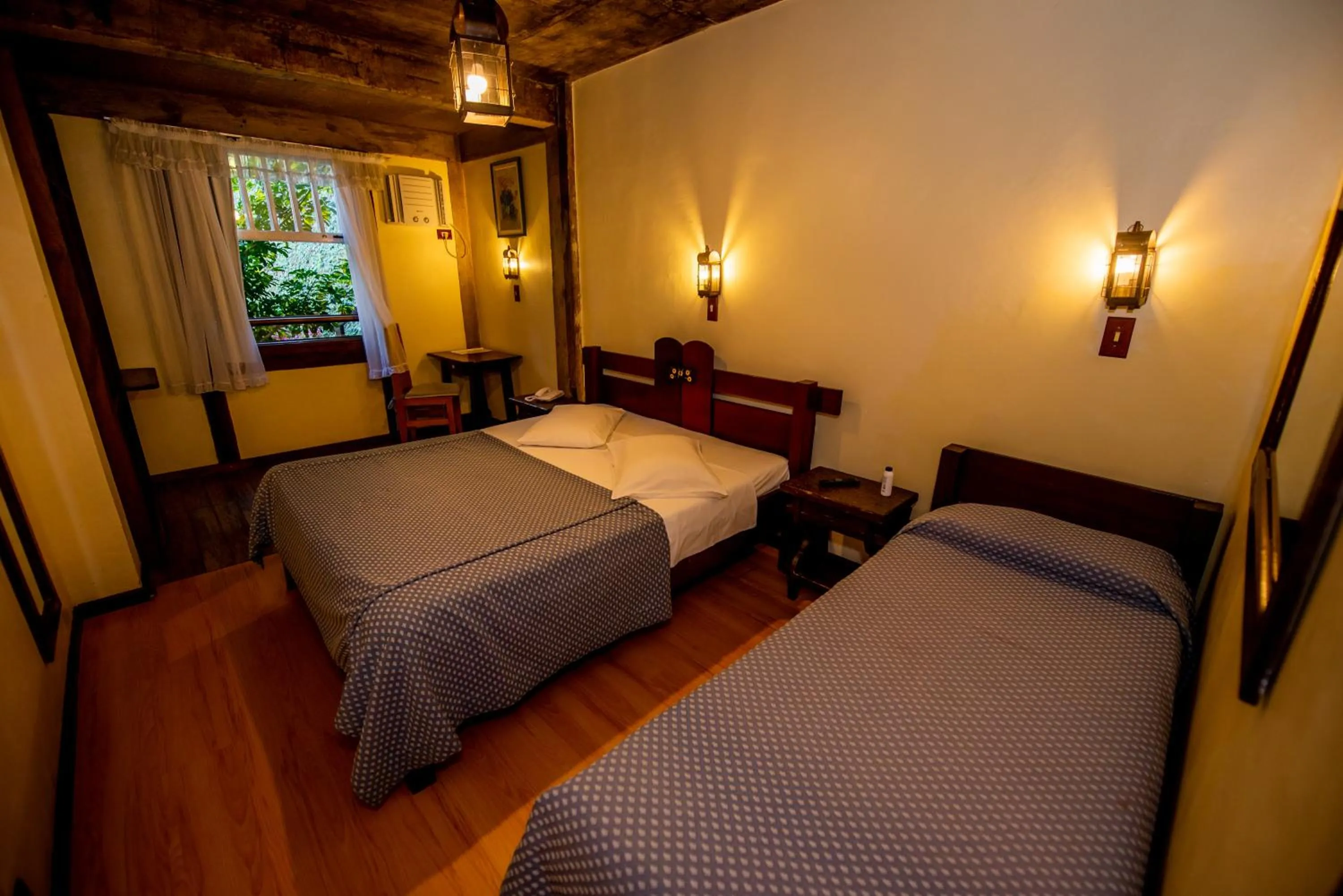 Bed in Pousada Monte Imperial