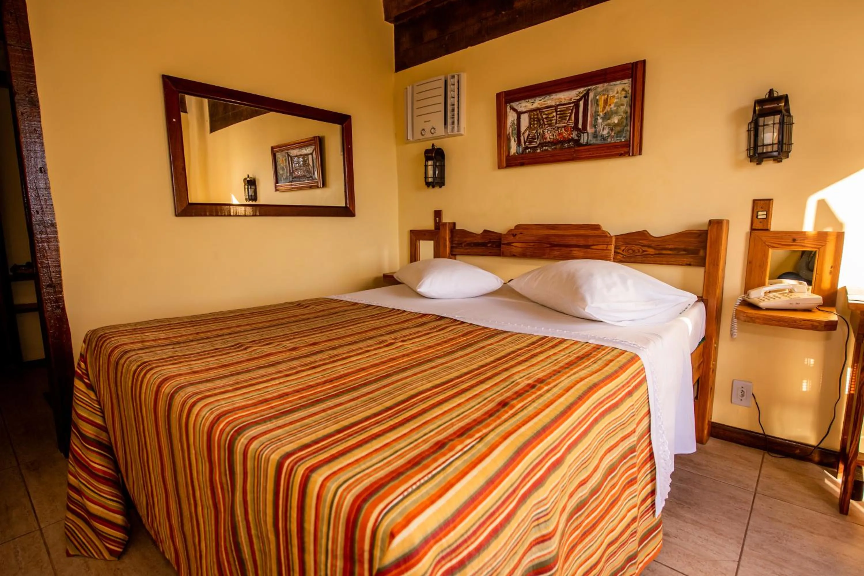 Bed in Pousada Monte Imperial