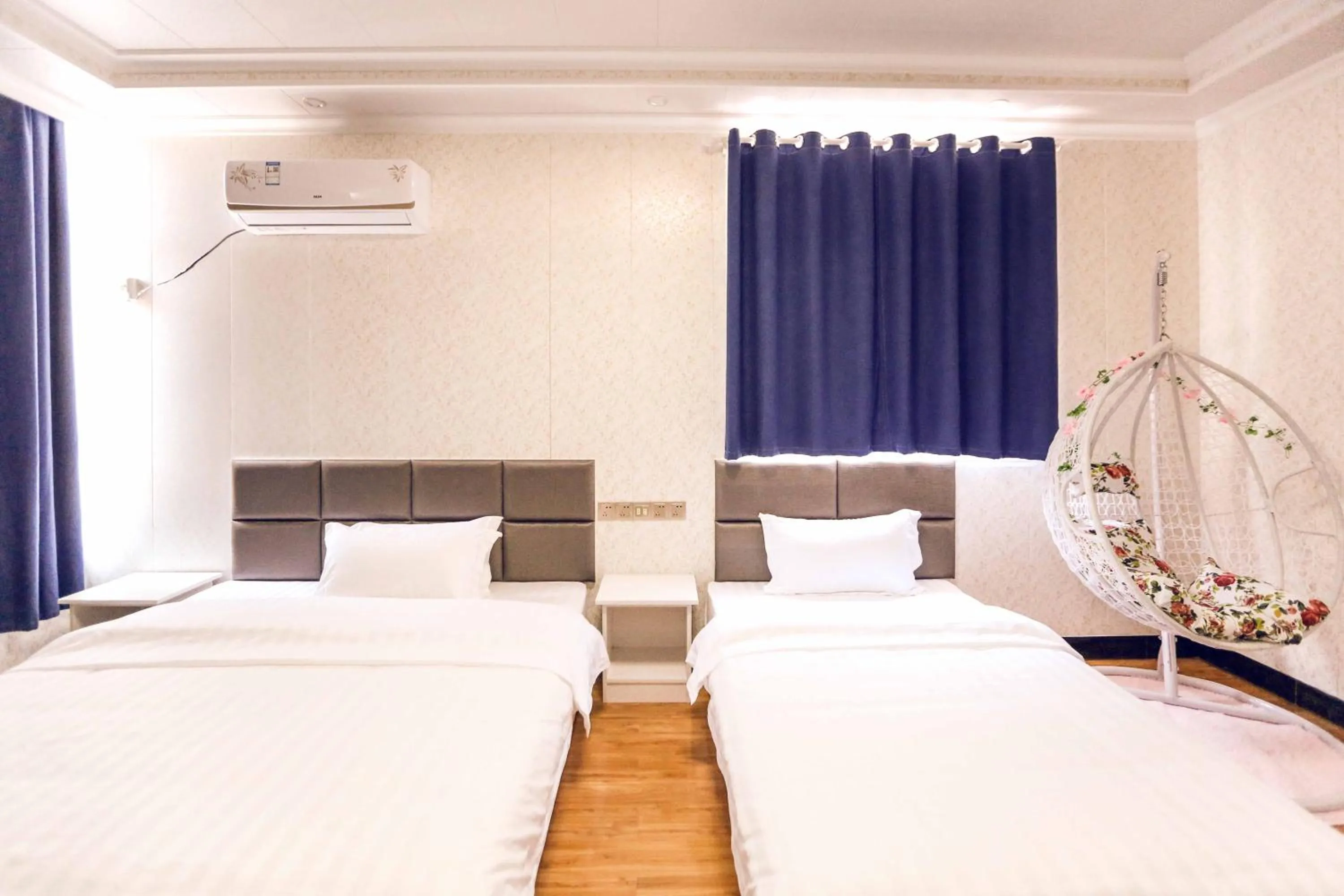 Bed in Nanjing Lafei Hotel Lukou Airport Branch