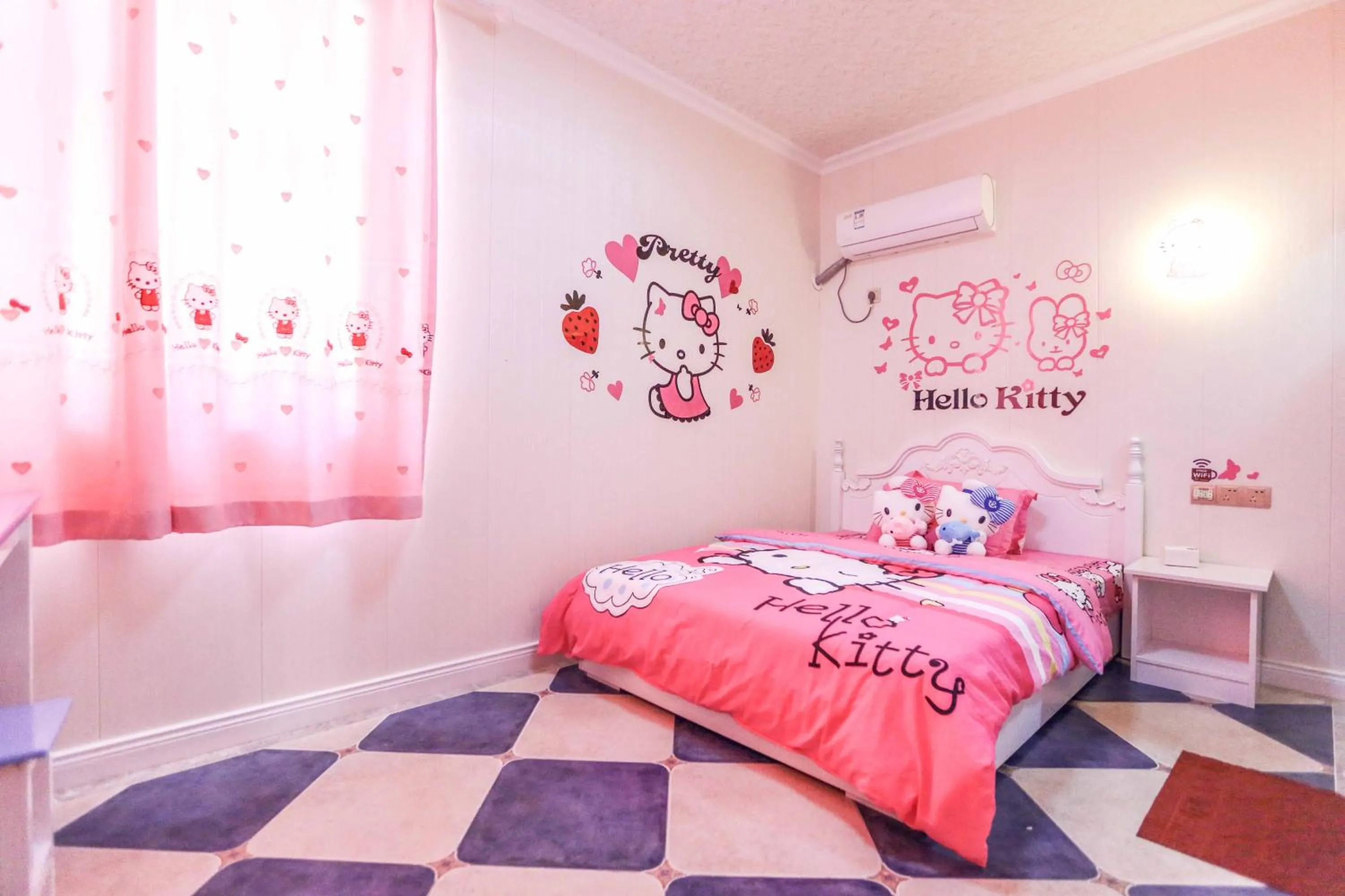 Bed in Nanjing Lafei Hotel Lukou Airport Branch