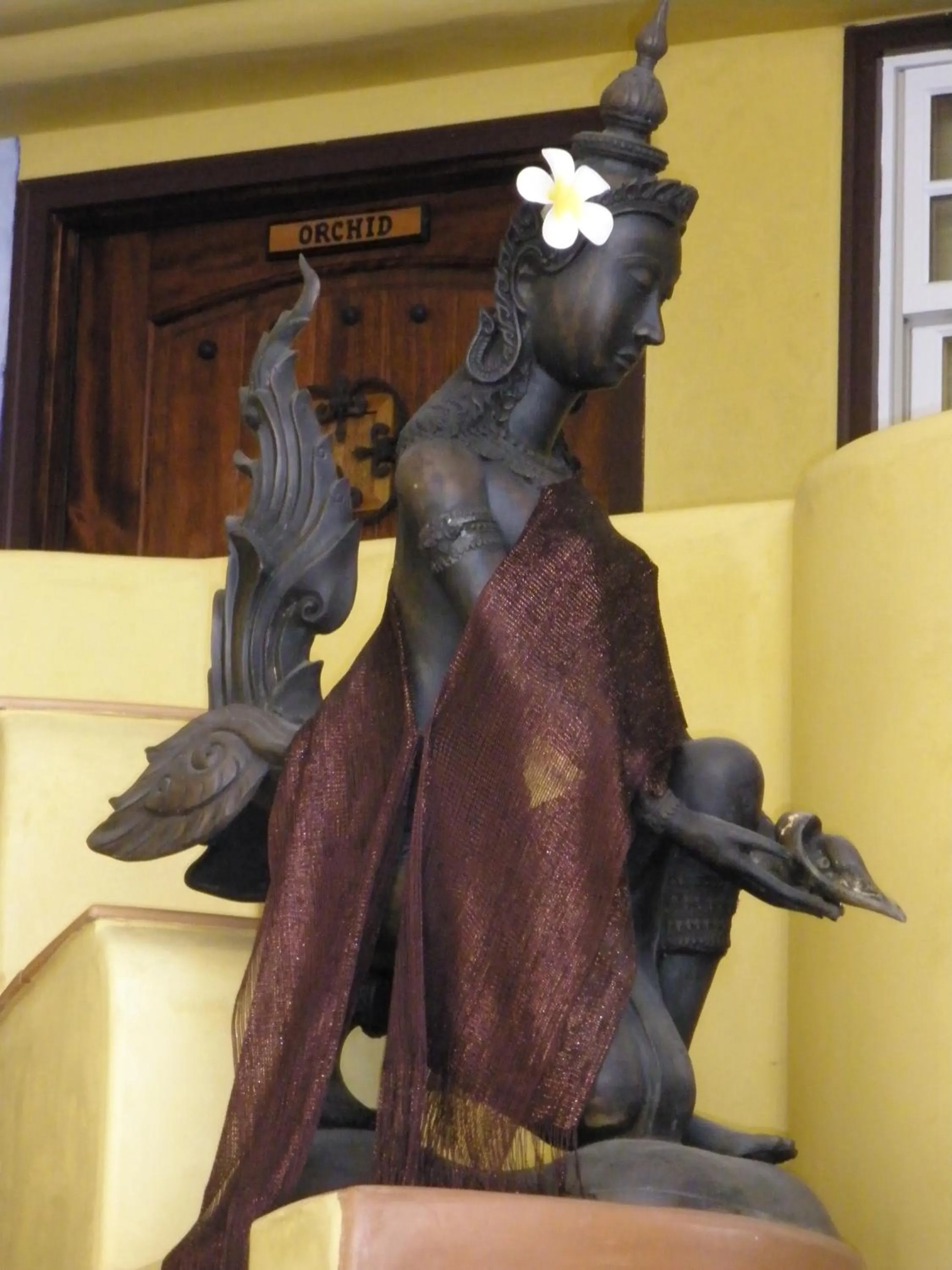 Decorative detail in Secret Garden Inn