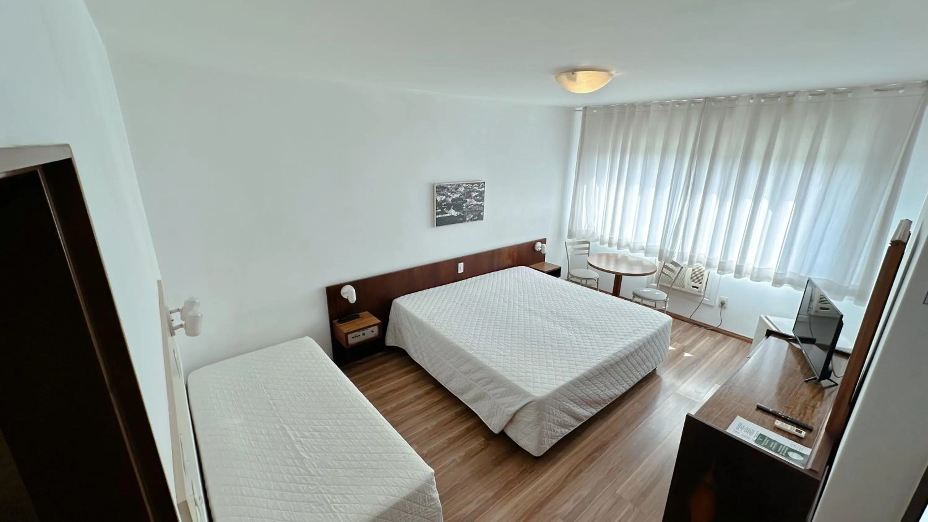 Bed in Canoas Parque Hotel