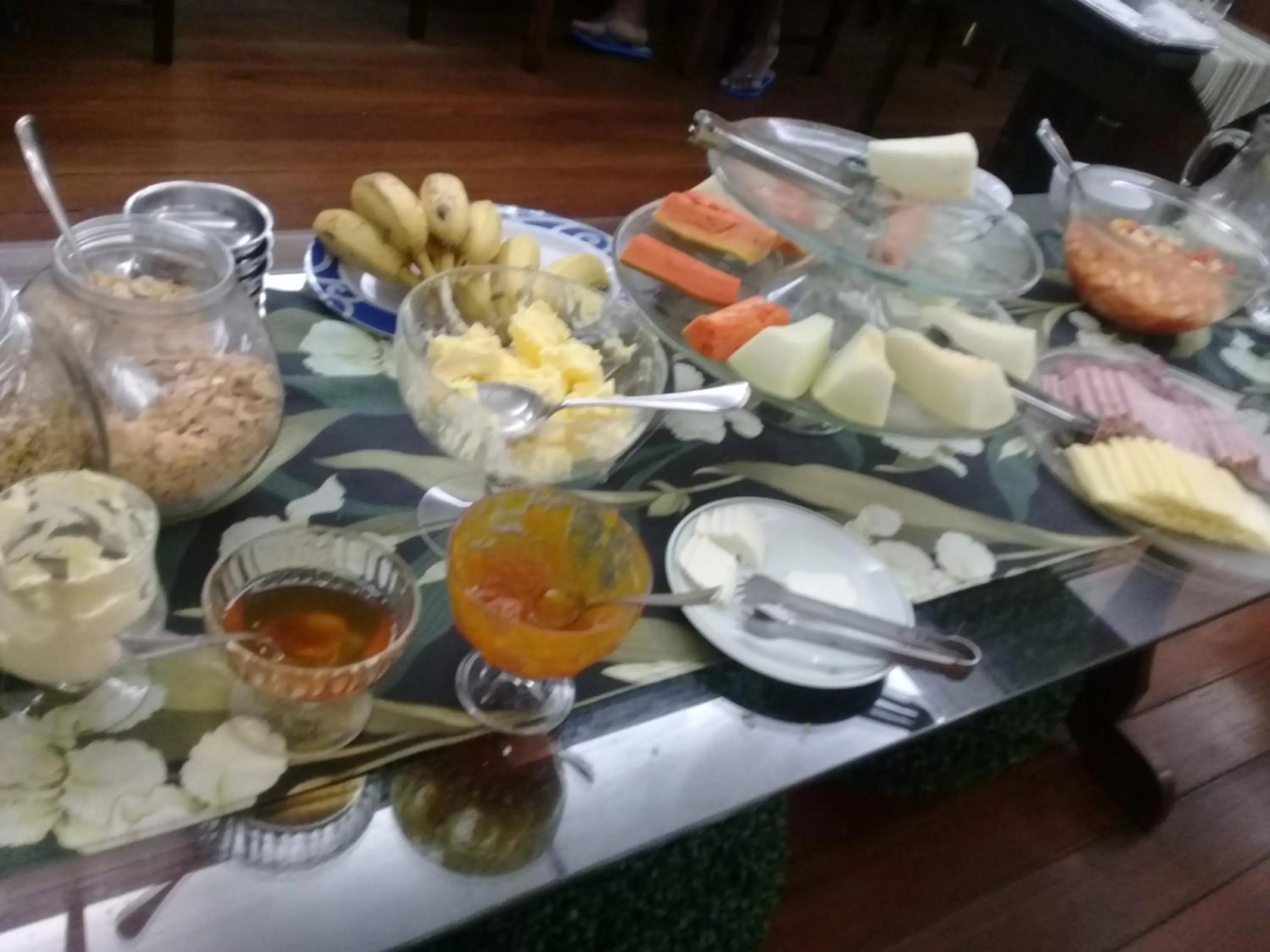 Continental breakfast in Canoas Parque Hotel