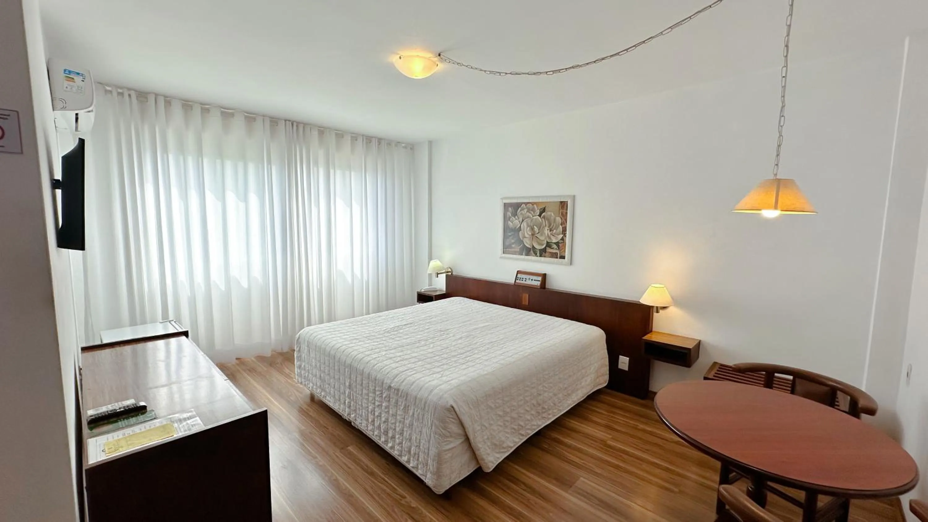 Bed in Canoas Parque Hotel