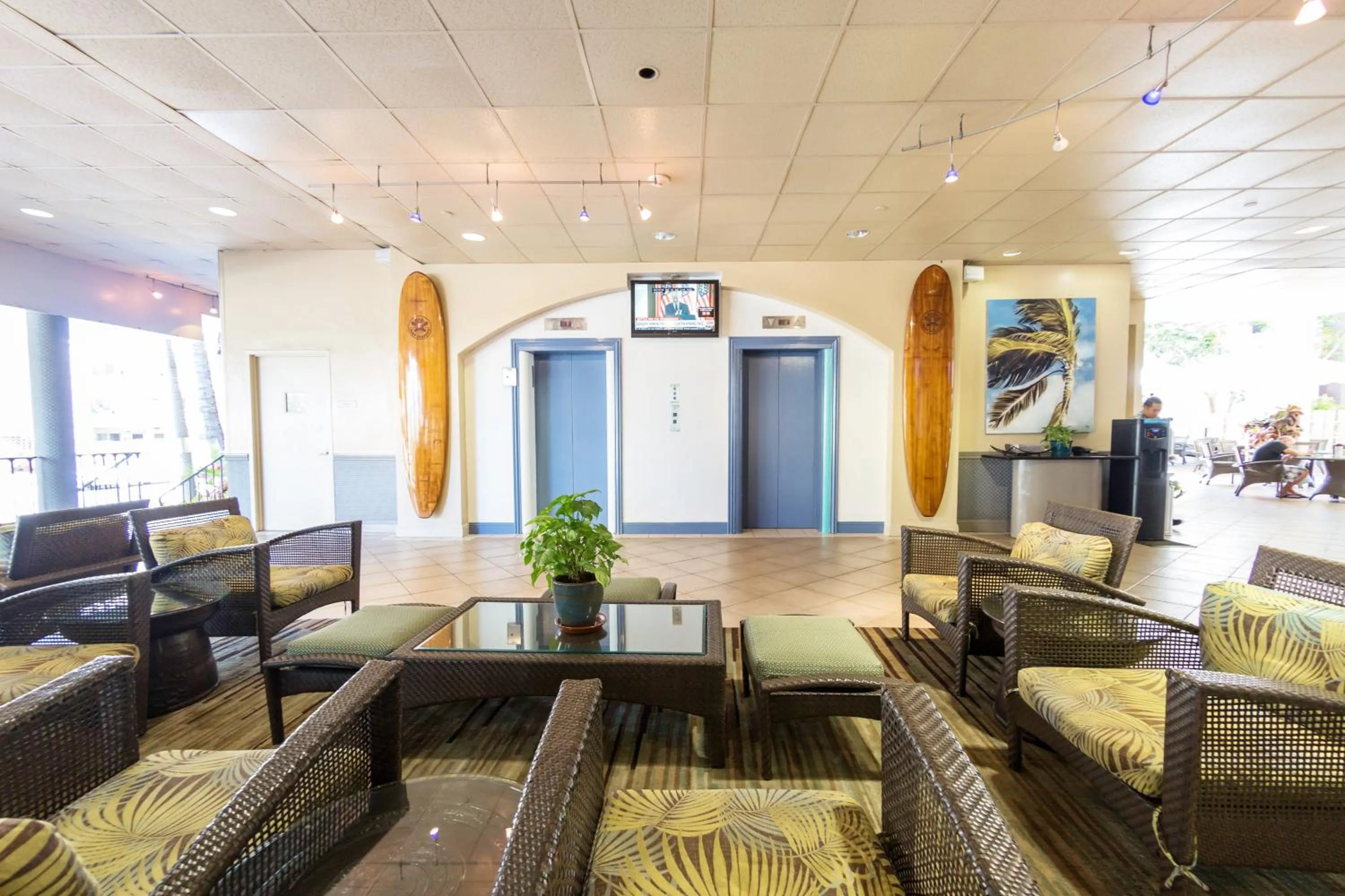 Lobby or reception in Beautiful Studio in the Heart of Vibrant Waikiki