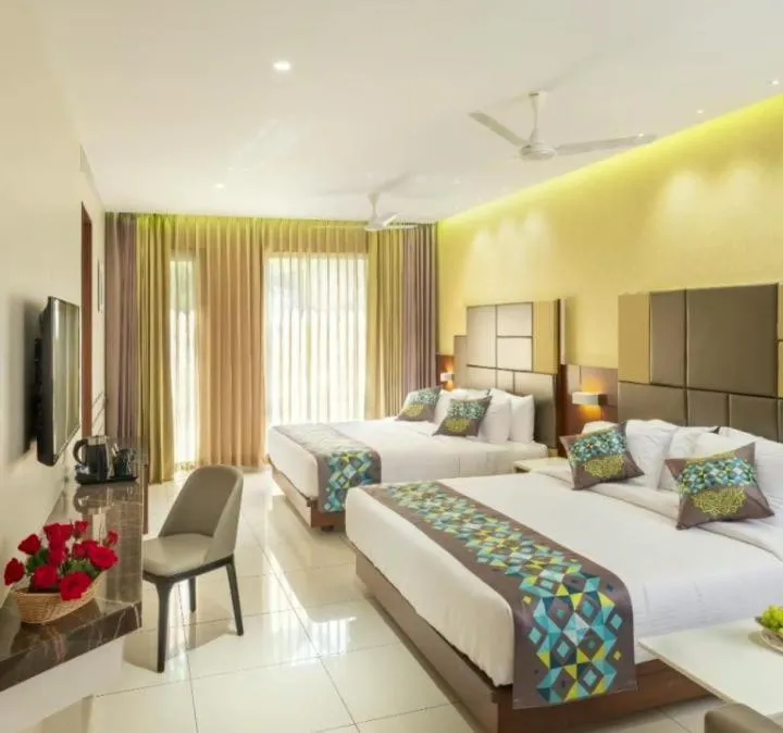 Bed in Hotel Divine Fort