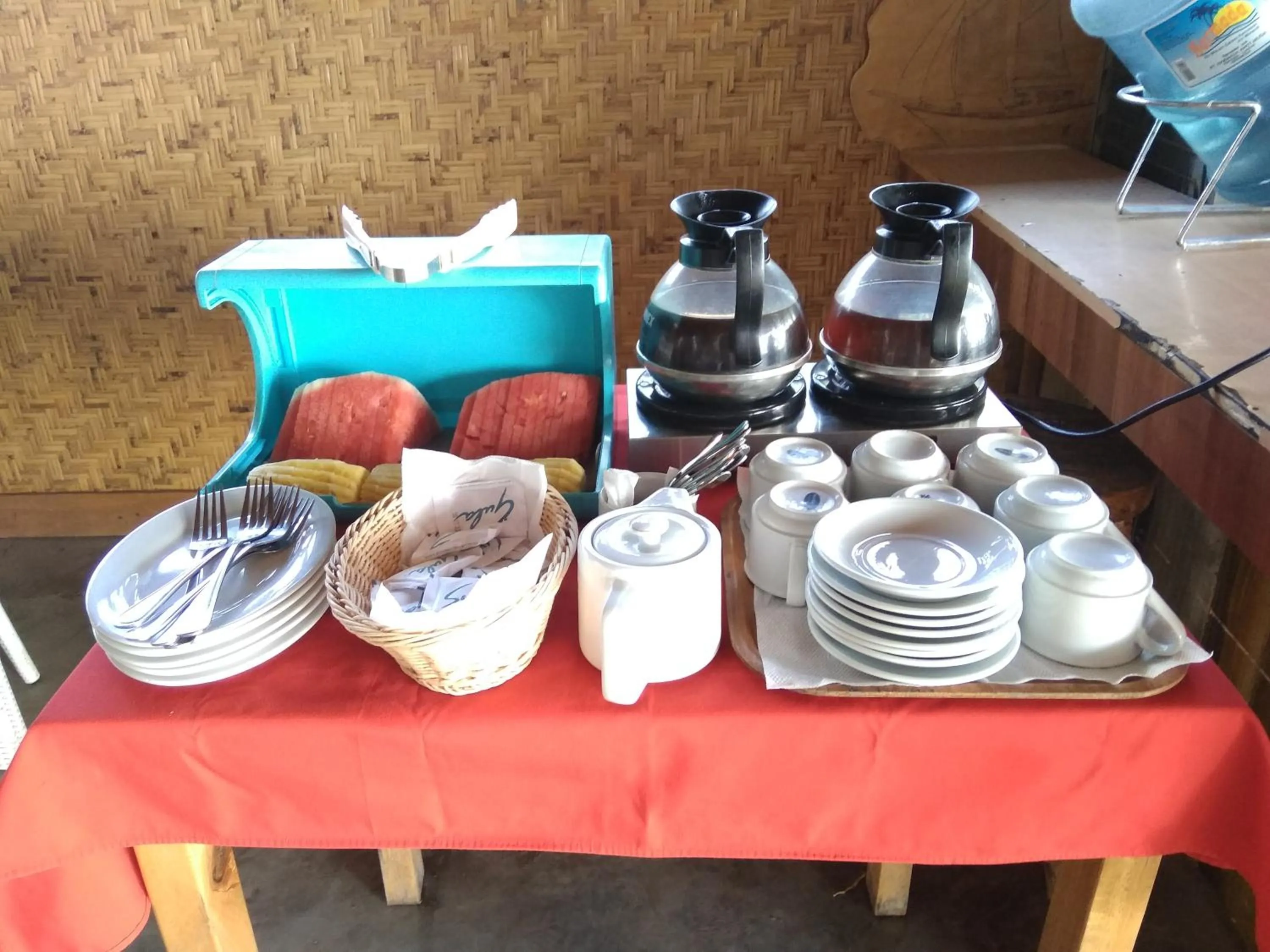 Breakfast in Balenta Bungalow Gili Trawangan