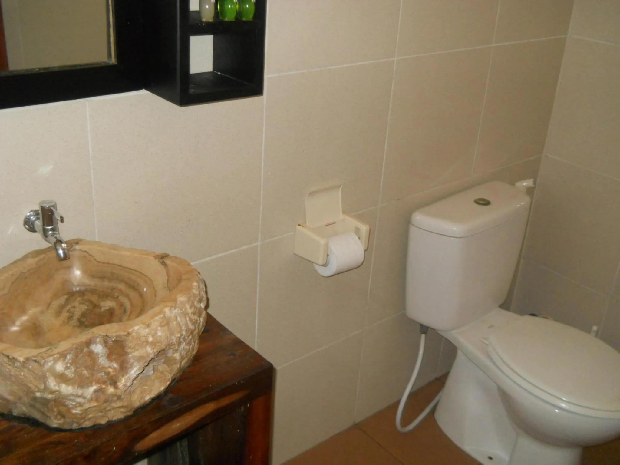 Toilet in Balenta Bungalow Gili Trawangan