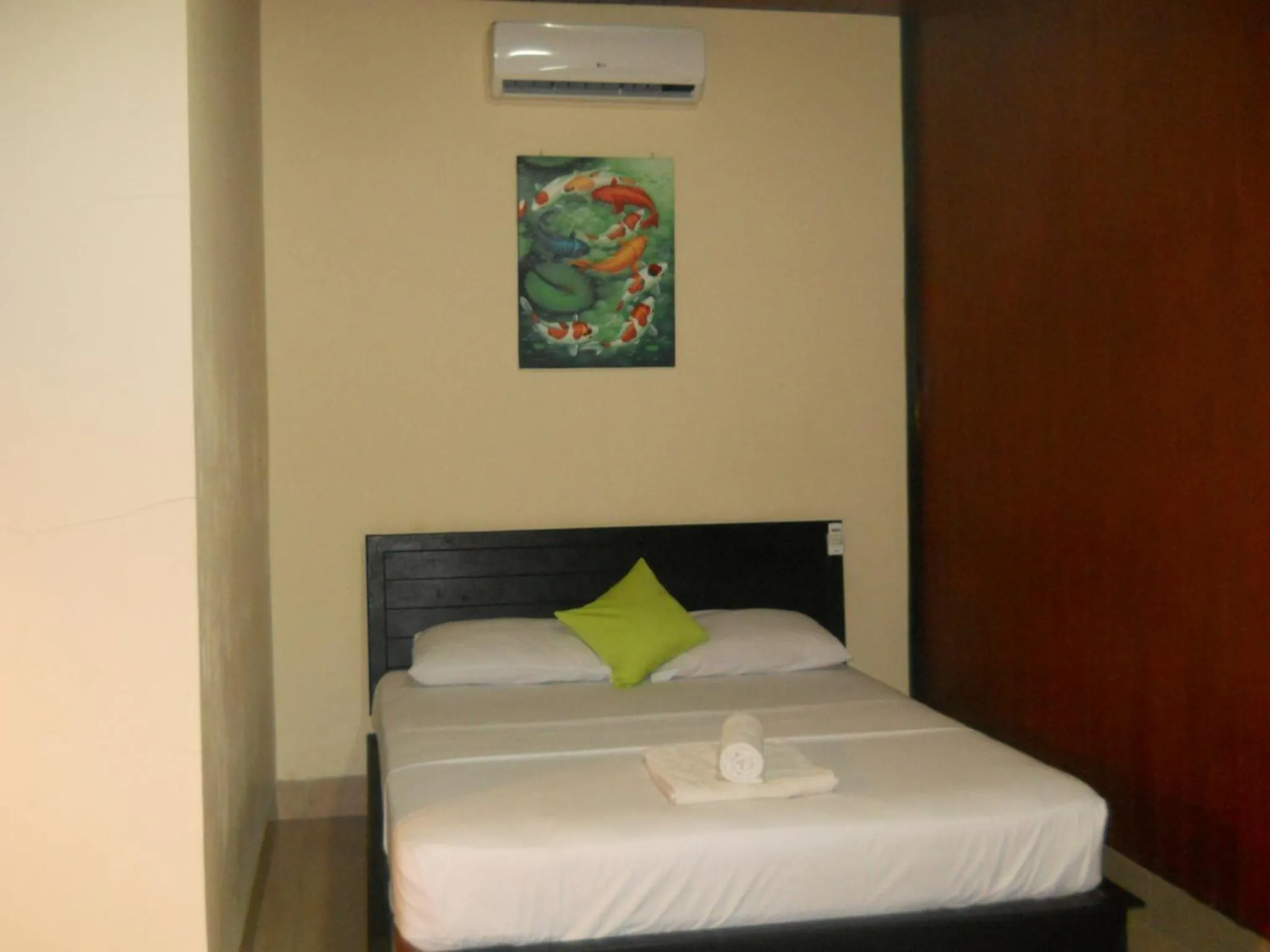 Bed in Balenta Bungalow Gili Trawangan