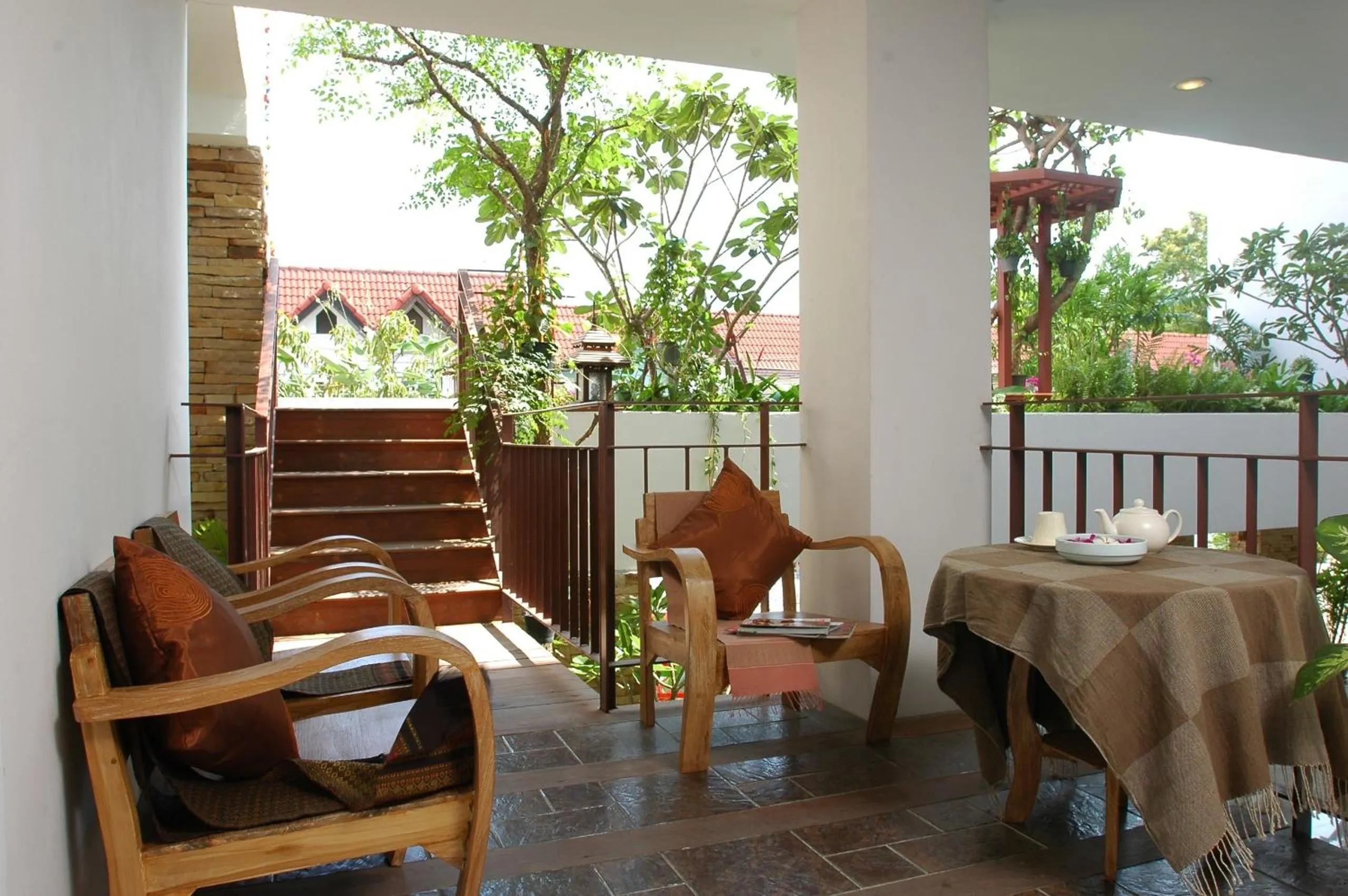 On site in Bansabai Hostelling International