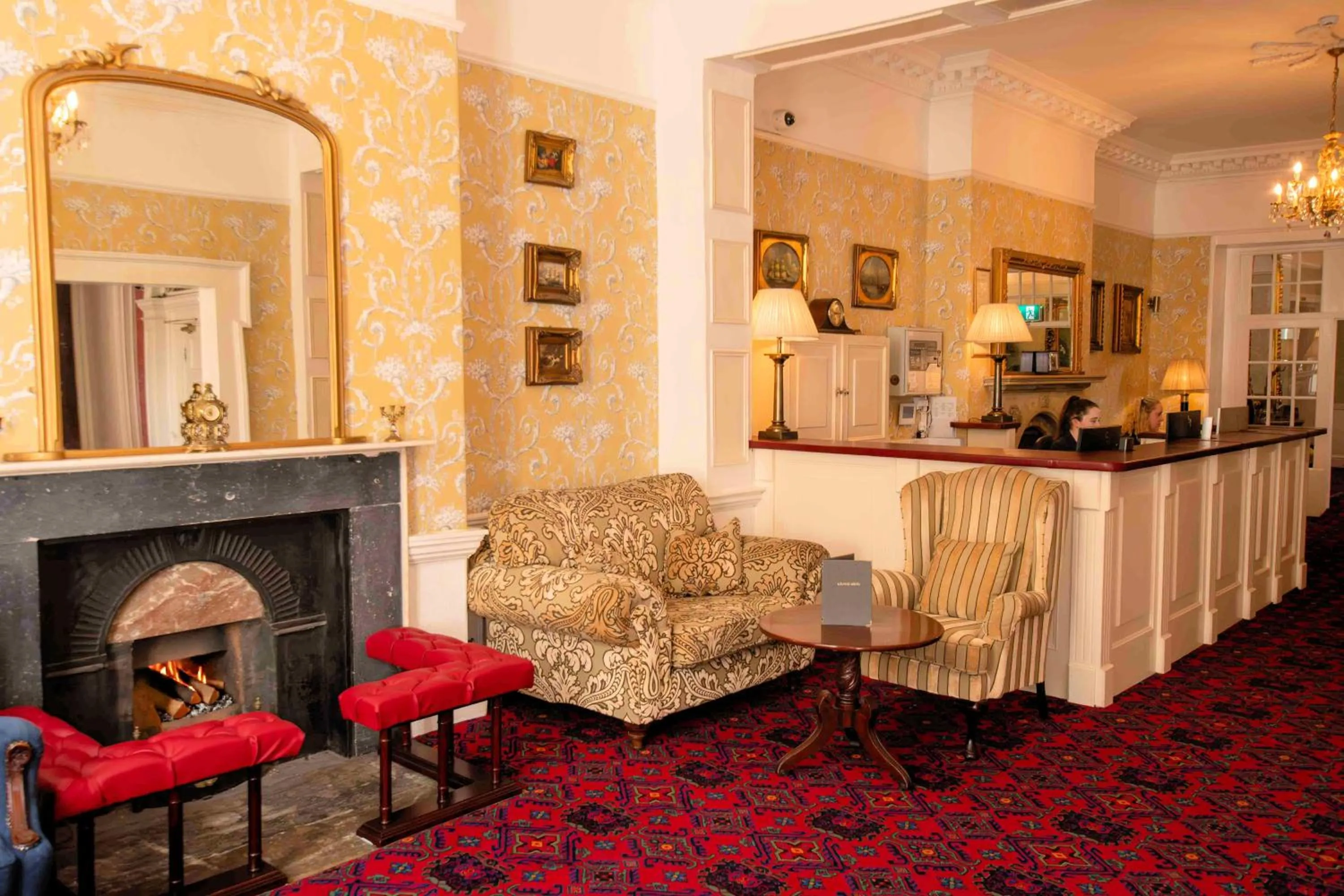 Lobby or reception in Castle Hotel