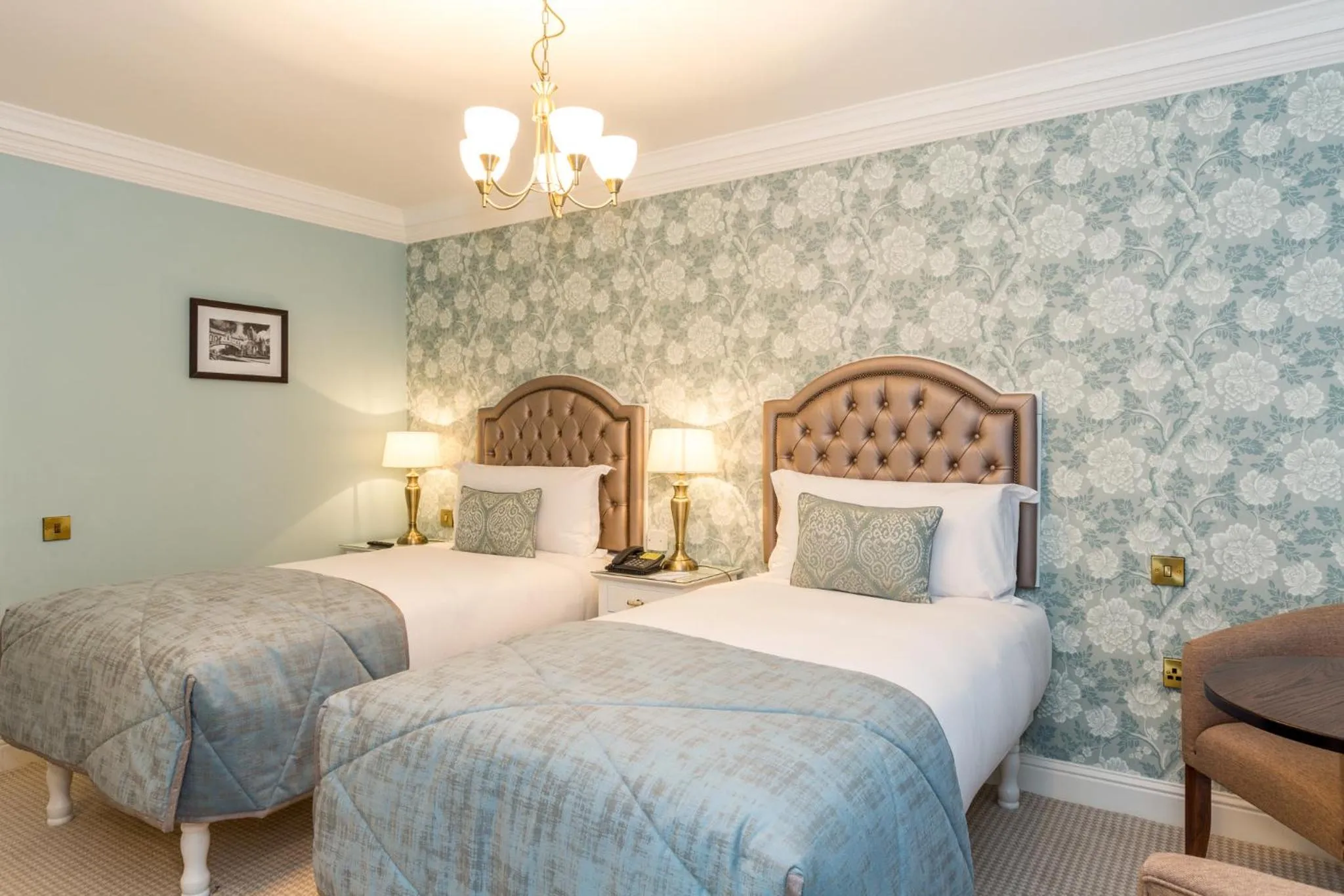 Bedroom, Bed in Stauntons on the Green Hotel
