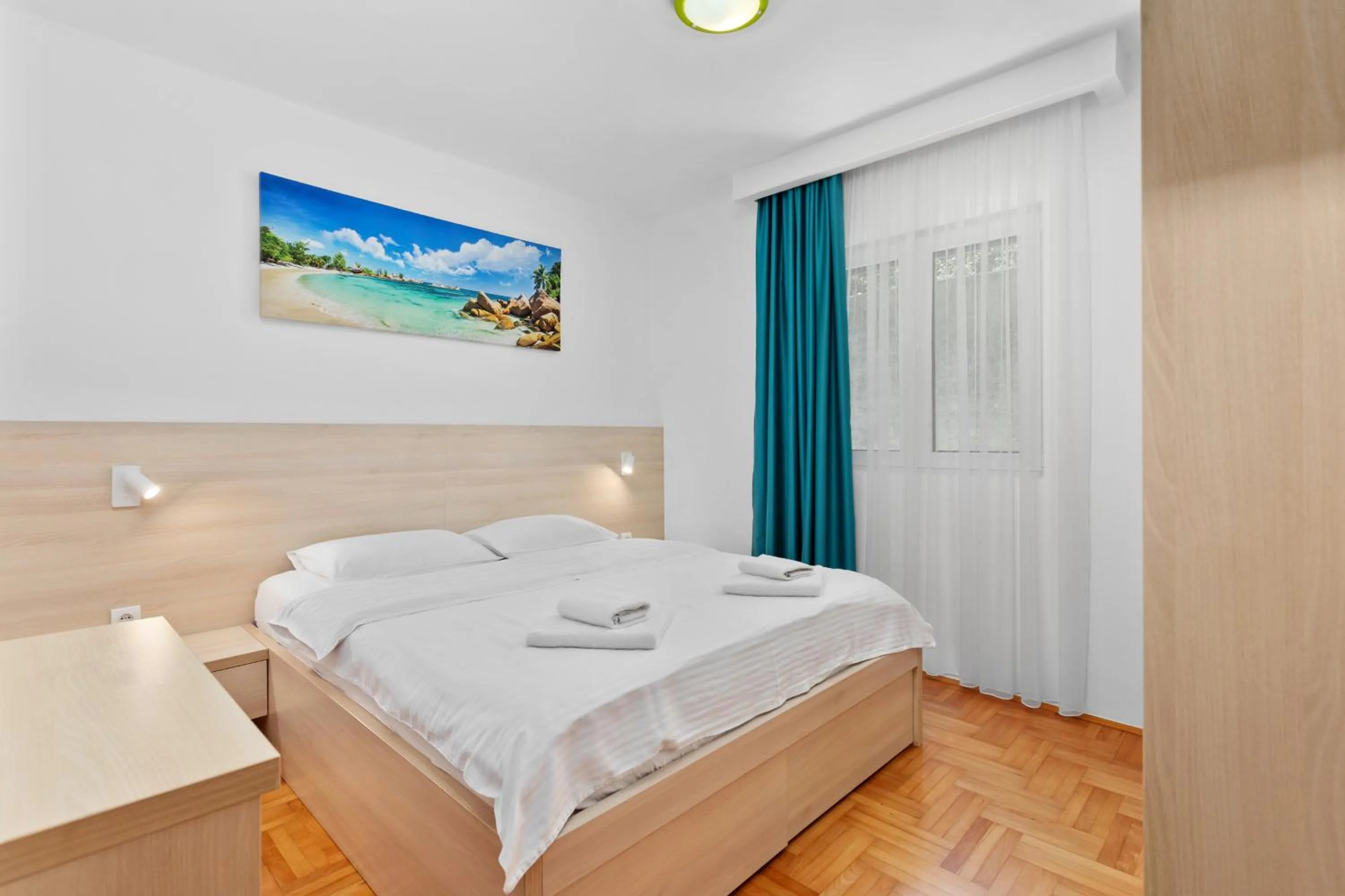 Bedroom, Bed in Apartments Dončić