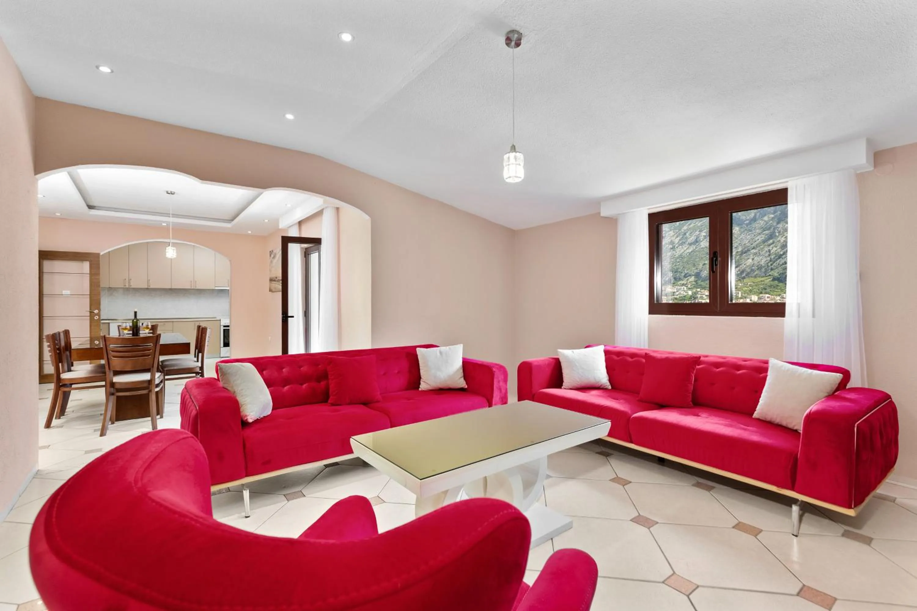 Living room in Apartments Dončić