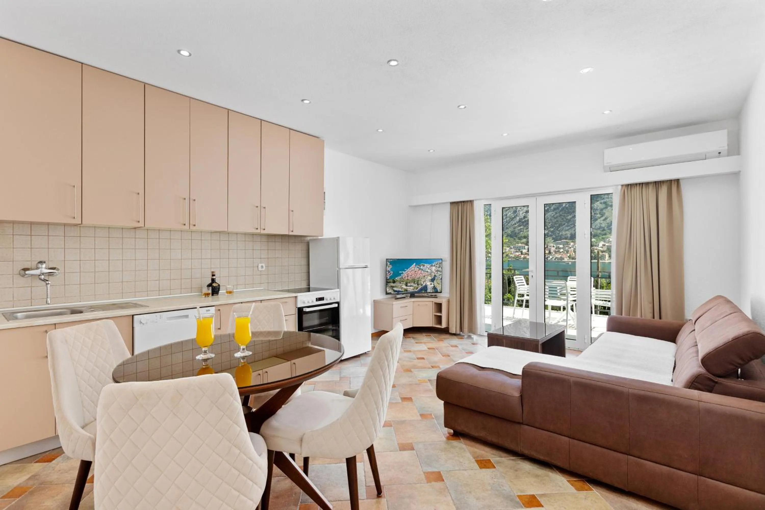 Living room in Apartments Dončić