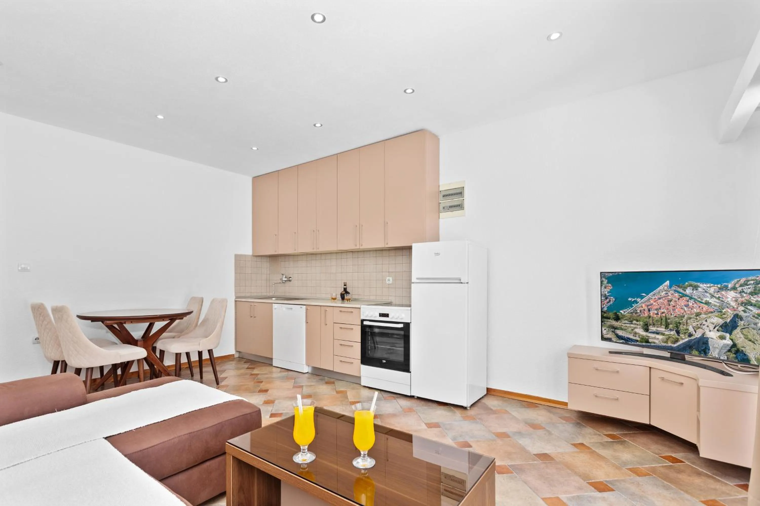 Living room in Apartments Dončić