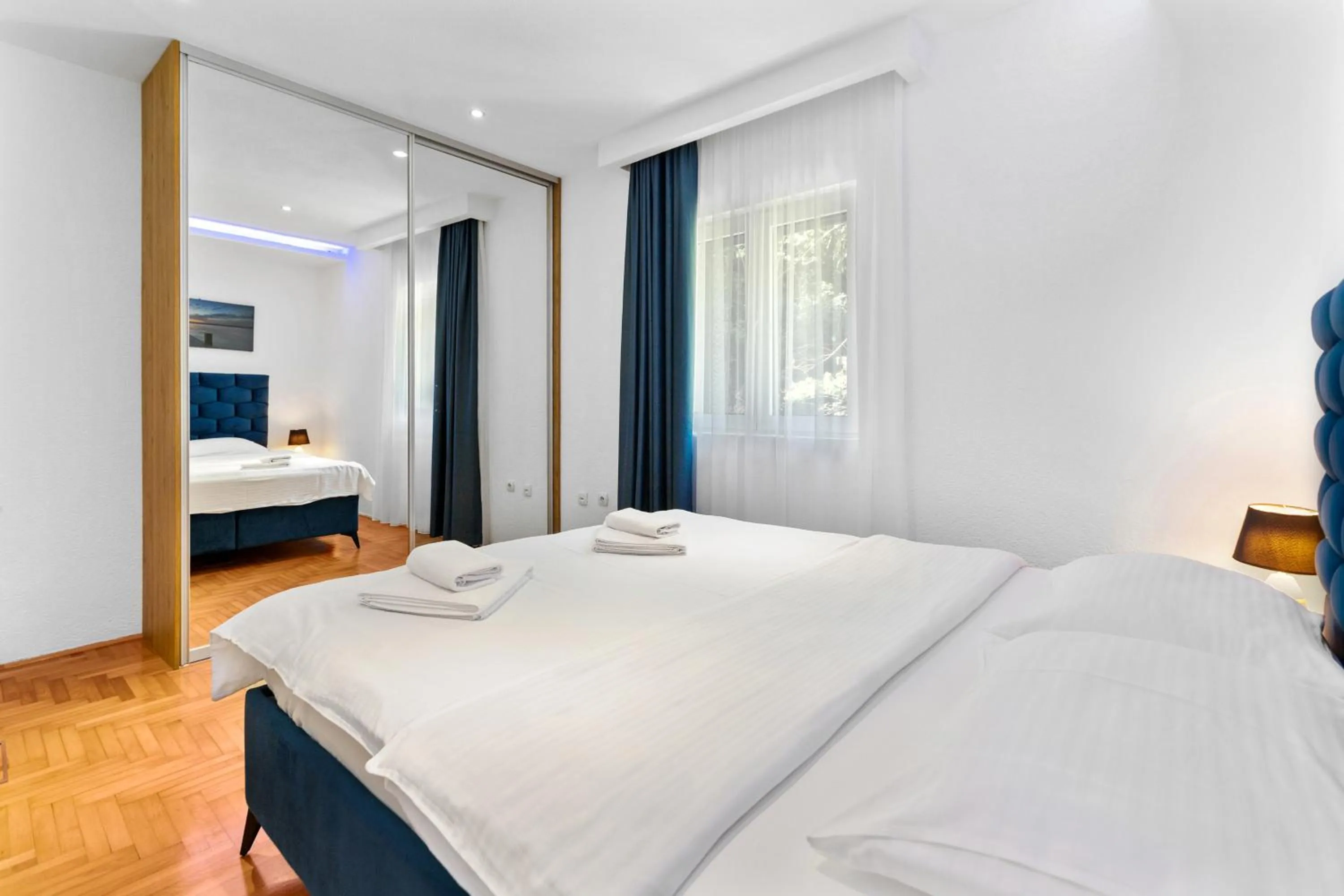 Bed in Apartments Dončić
