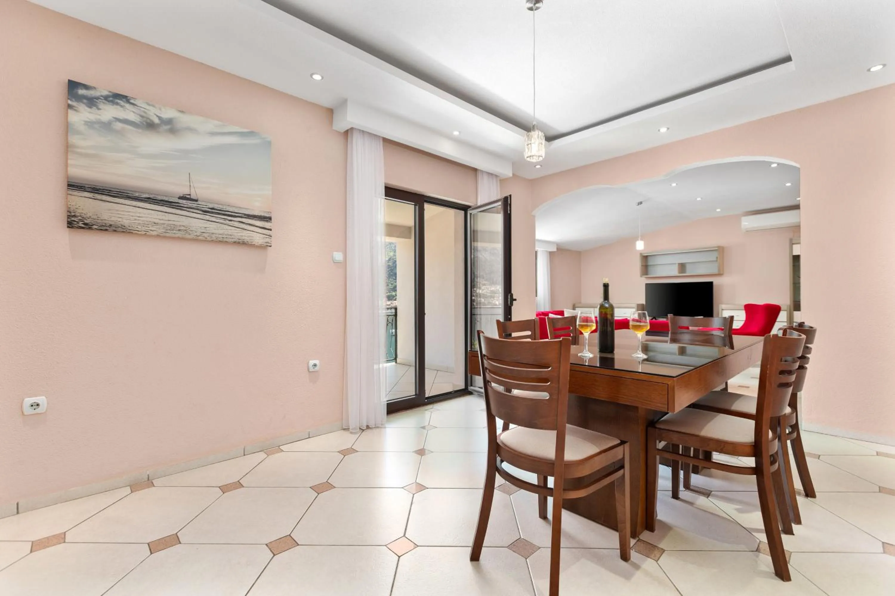 Living room in Apartments Dončić