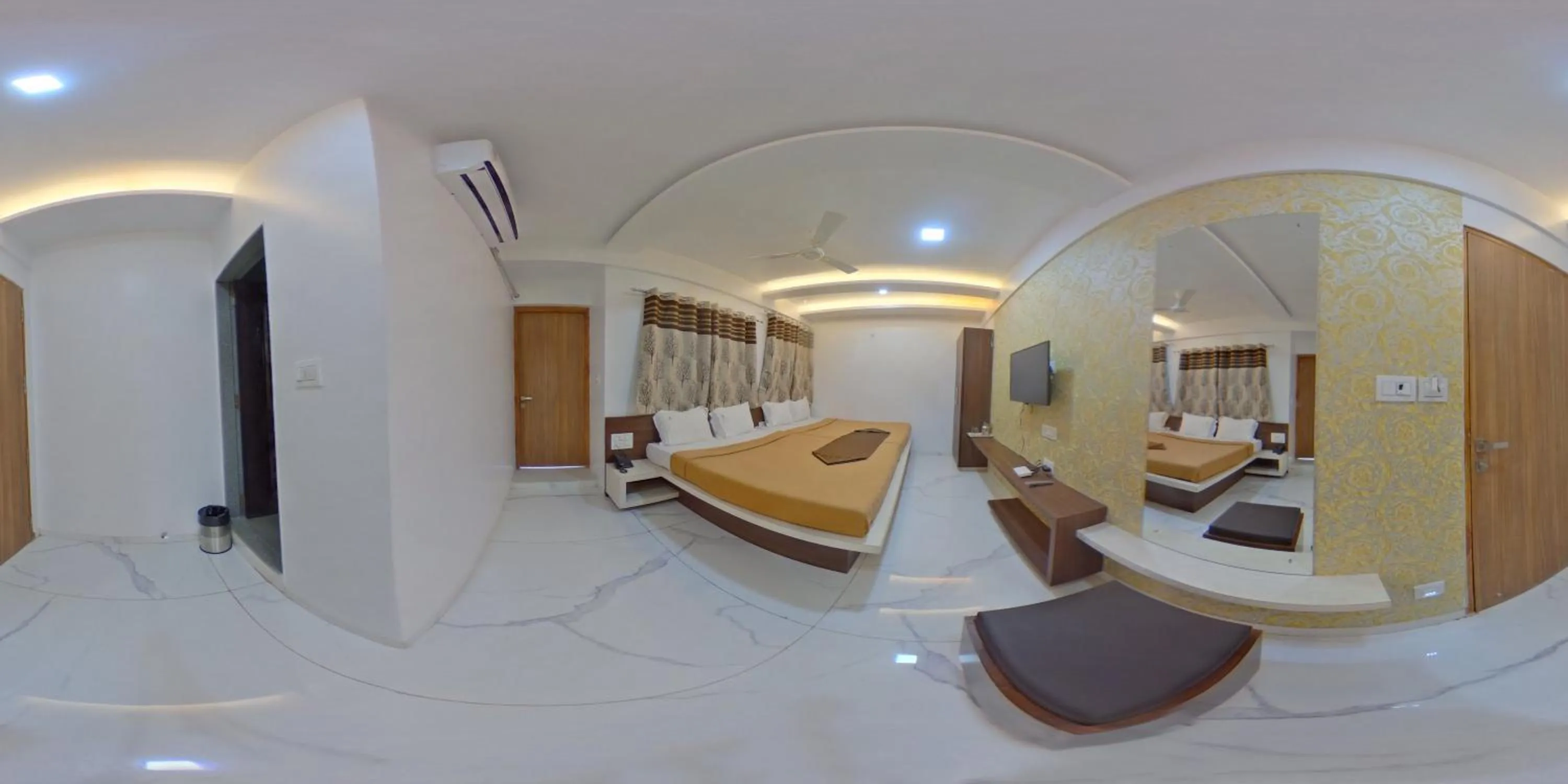 Photo of the whole room in Hotel Ramkrishna Inn