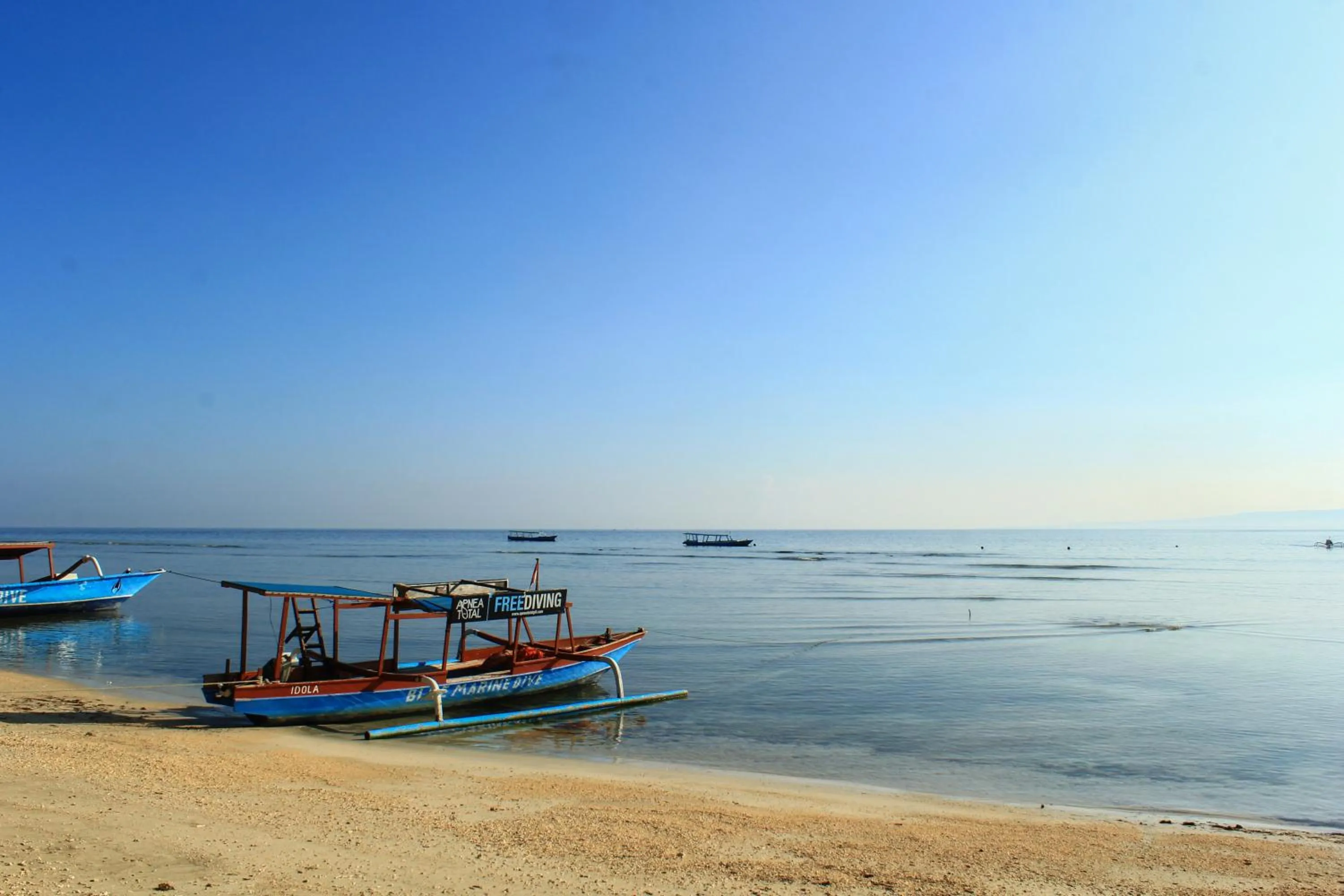 Beach in Kaluku Gili Resort