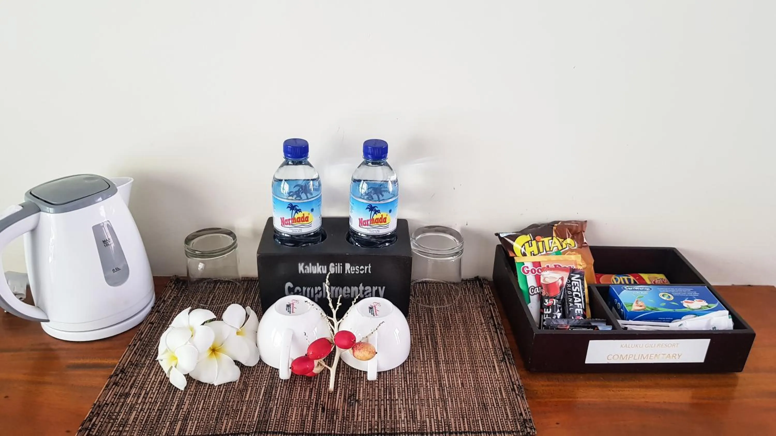Coffee/tea facilities in Kaluku Gili Resort