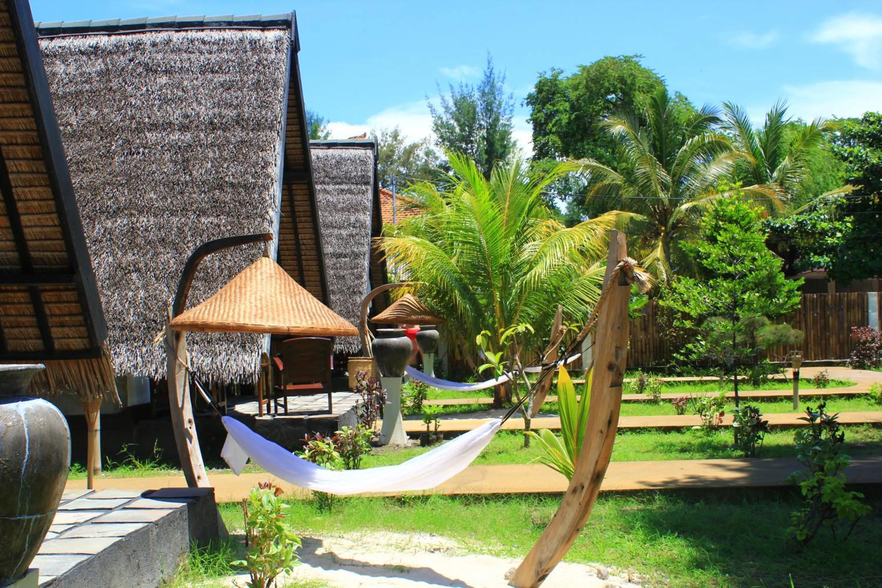 Facade/entrance in Kaluku Gili Resort