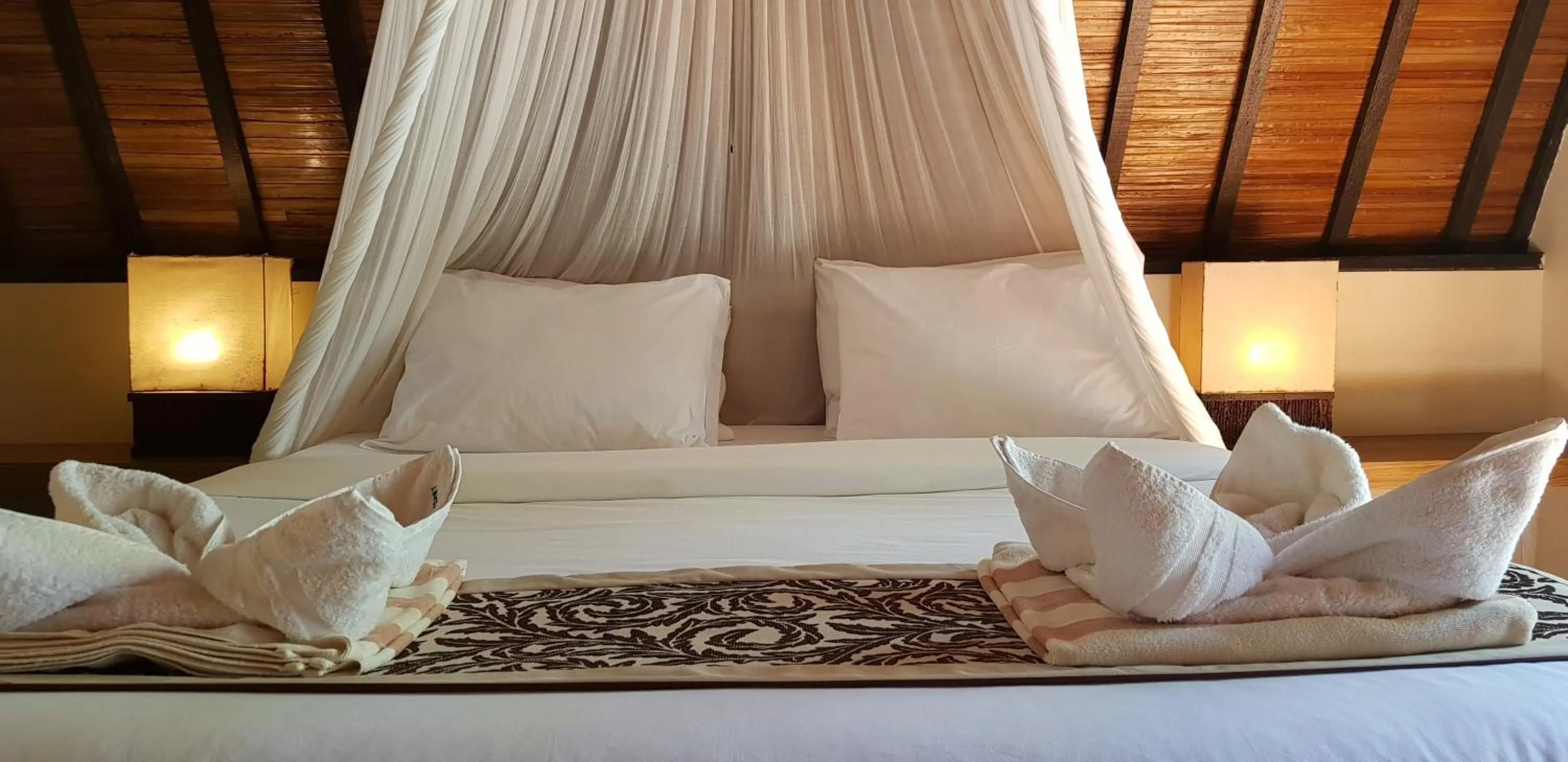 Photo of the whole room, Bed in Kaluku Gili Resort