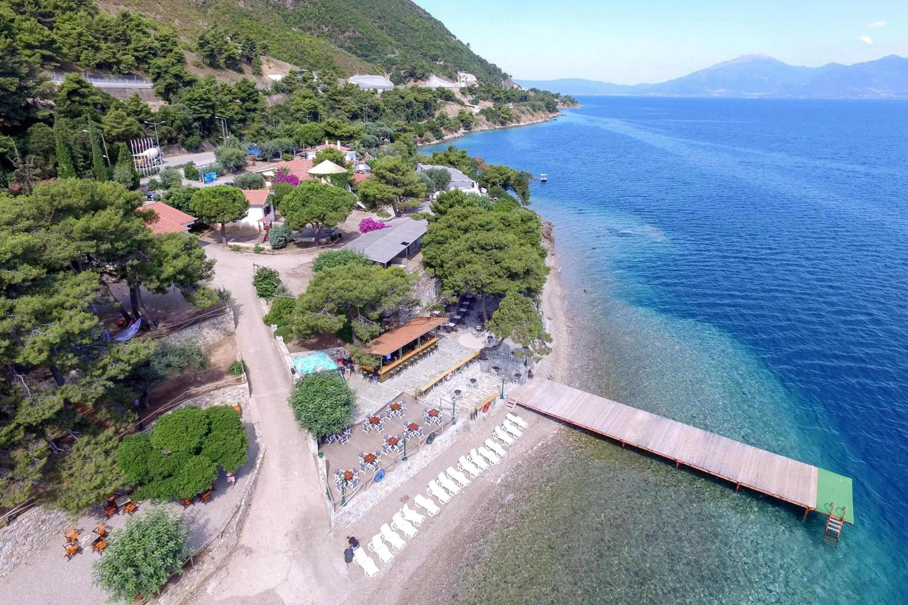 Beach in Tsolis Village