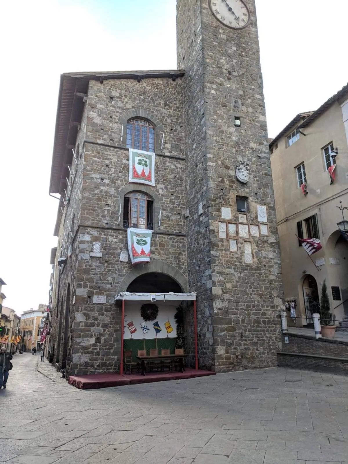 Nearby landmark in Tuscany View Montalcino