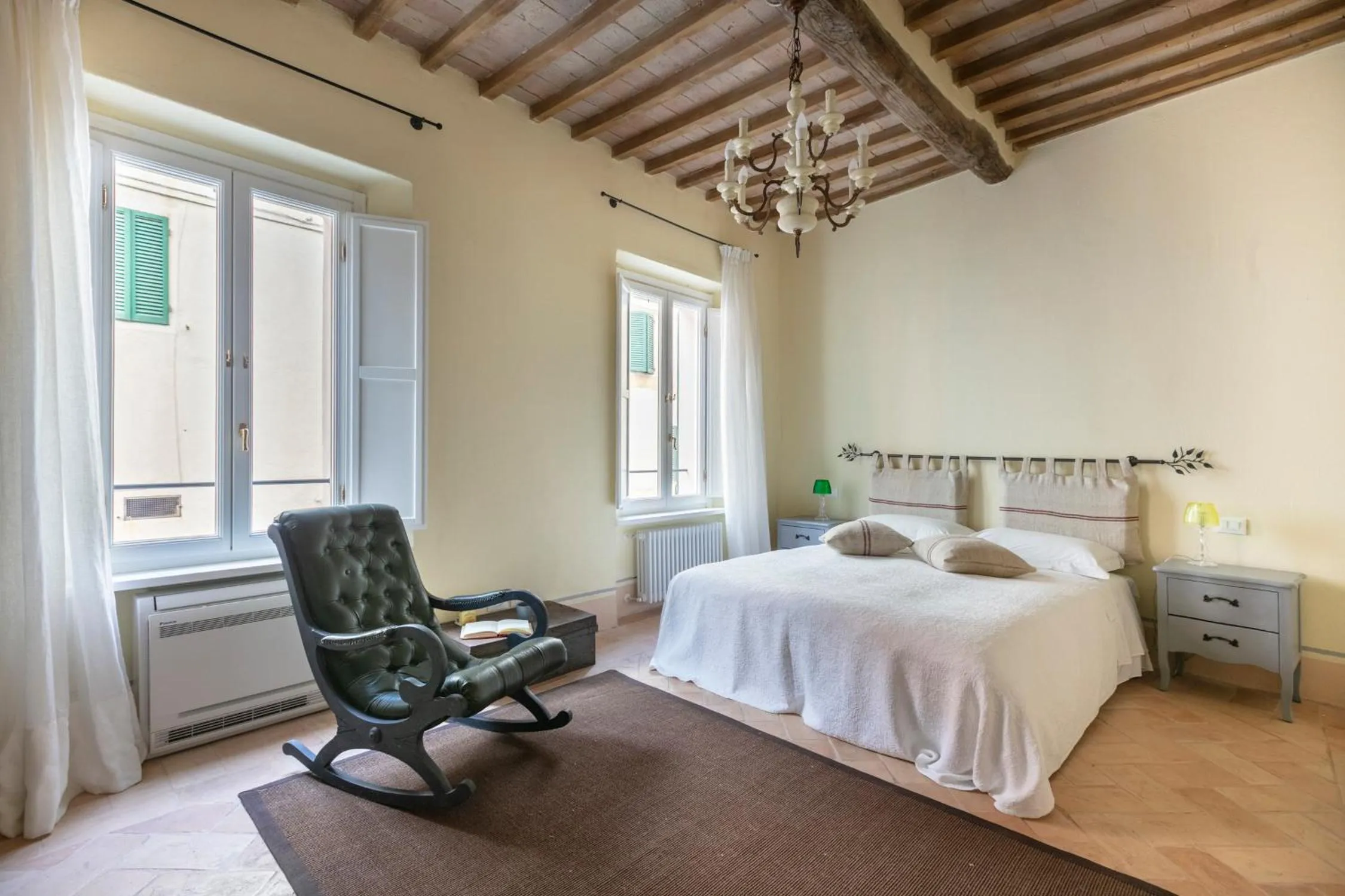 Bedroom, Bed in Tuscany View Montalcino