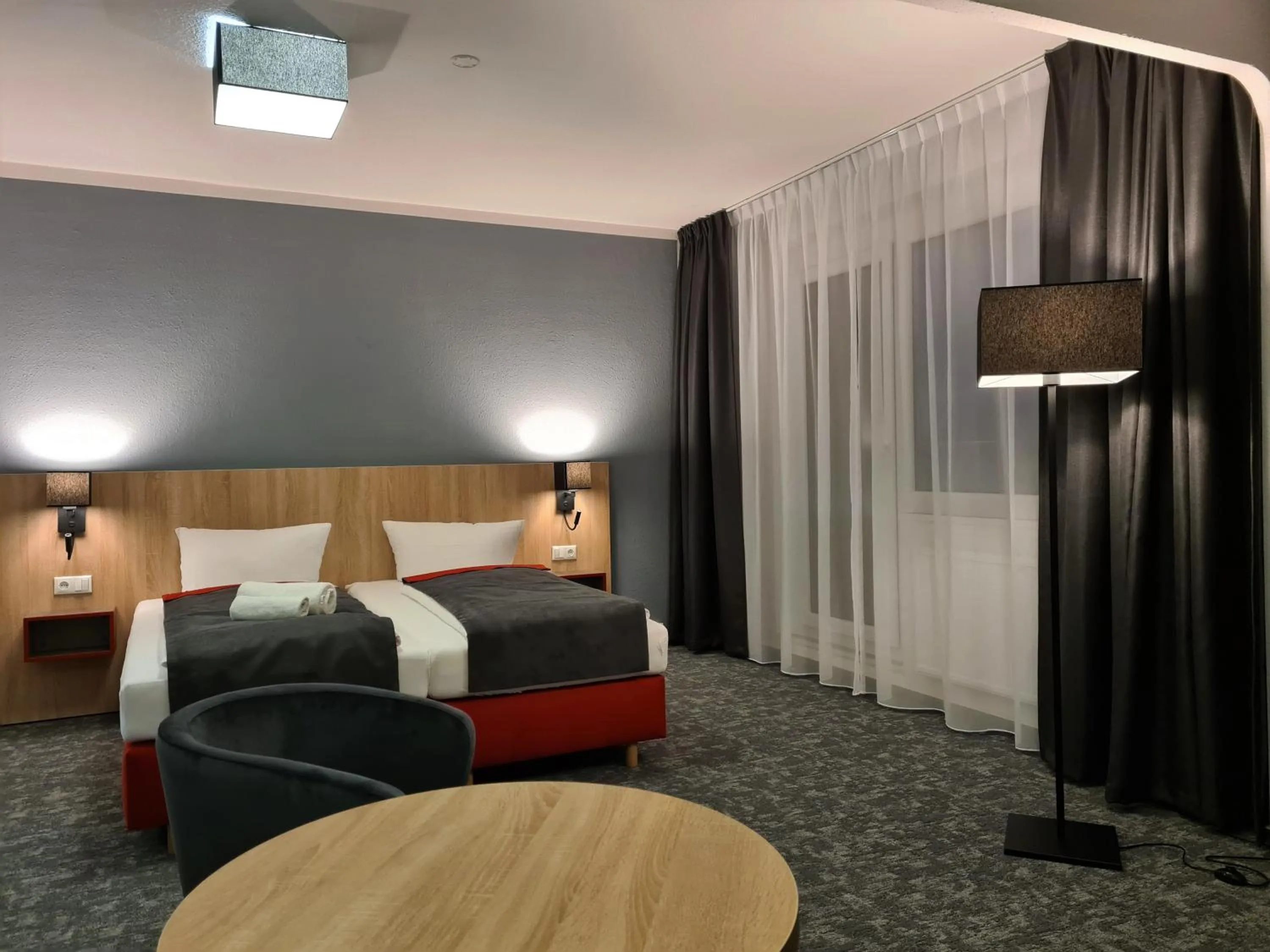 Bed in Hanse-Hotel Stendal