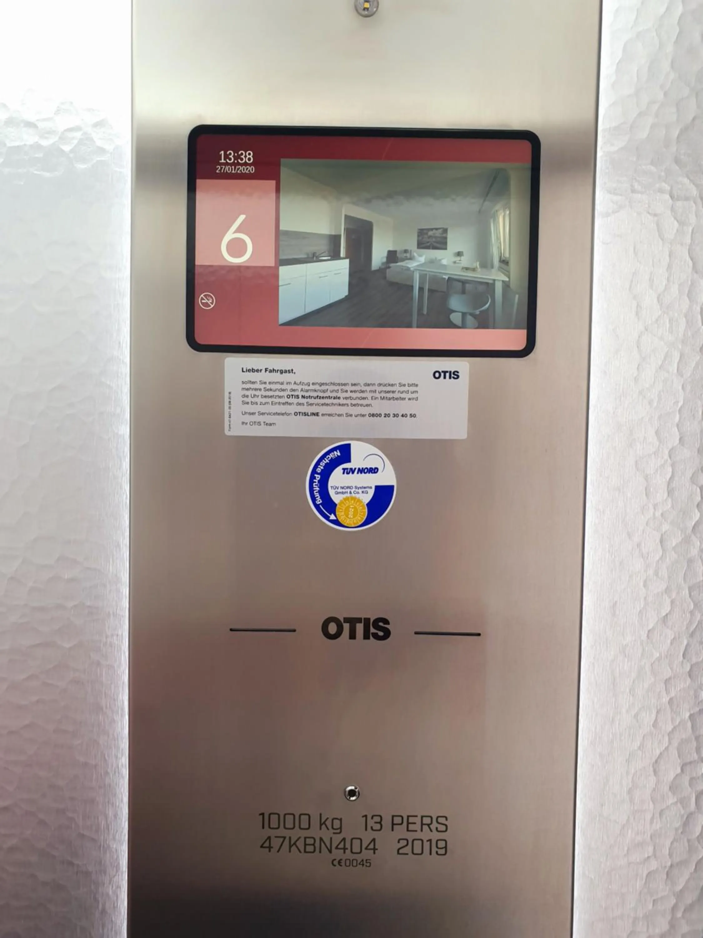 elevator in Hanse-Hotel Stendal