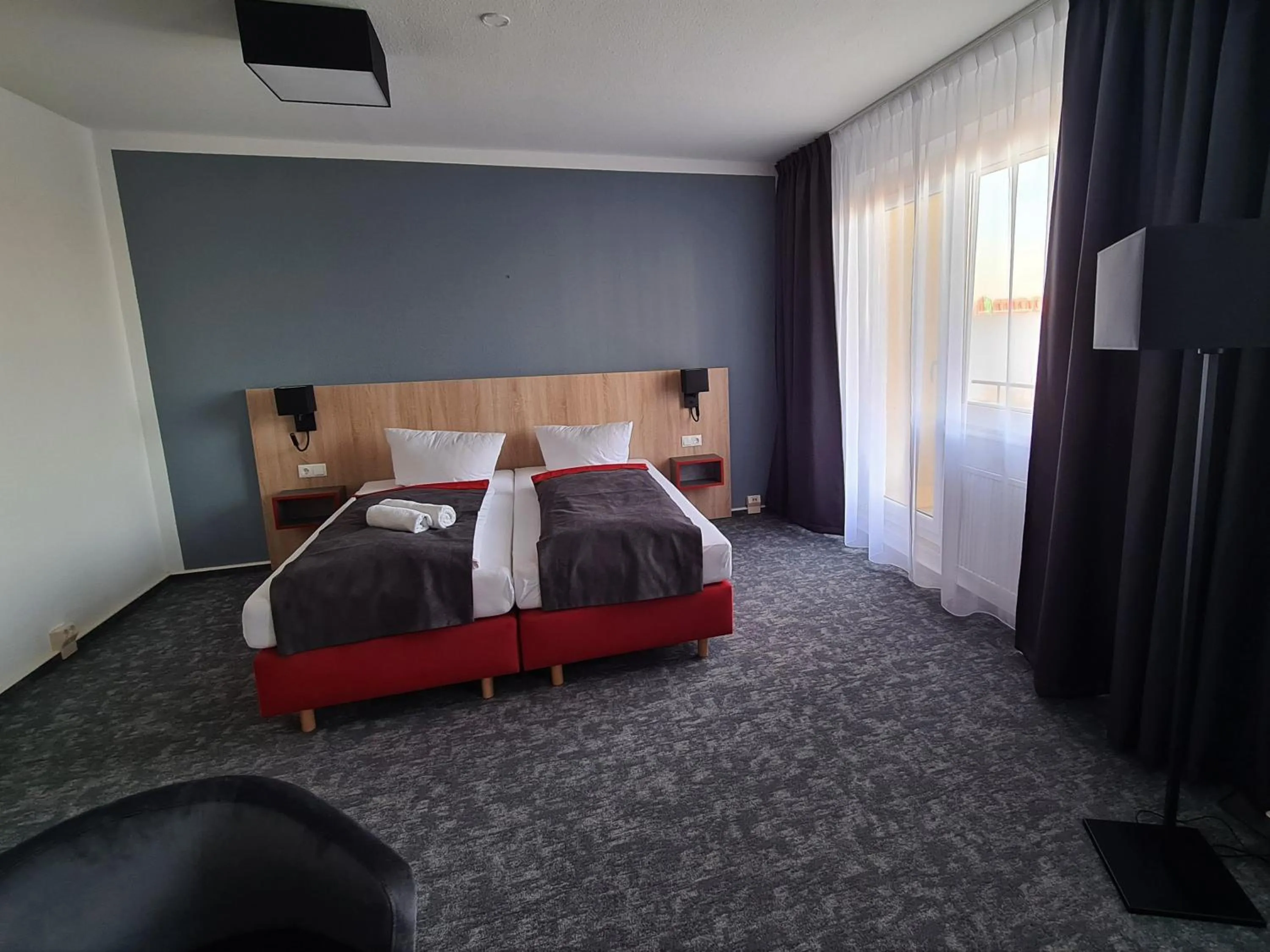 Bed in Hanse-Hotel Stendal