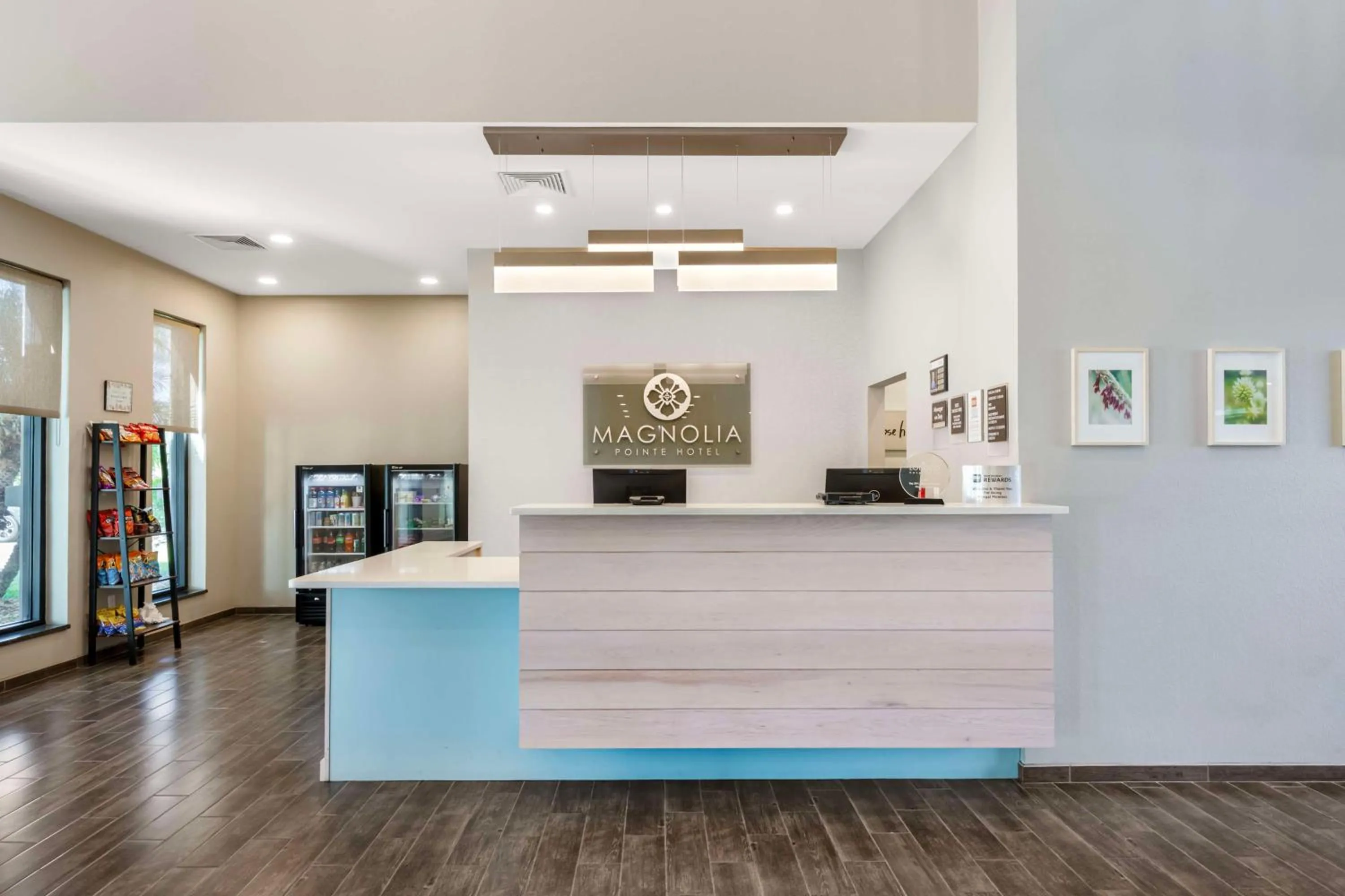 Lobby or reception in Magnolia Pointe; BW Signature Collection