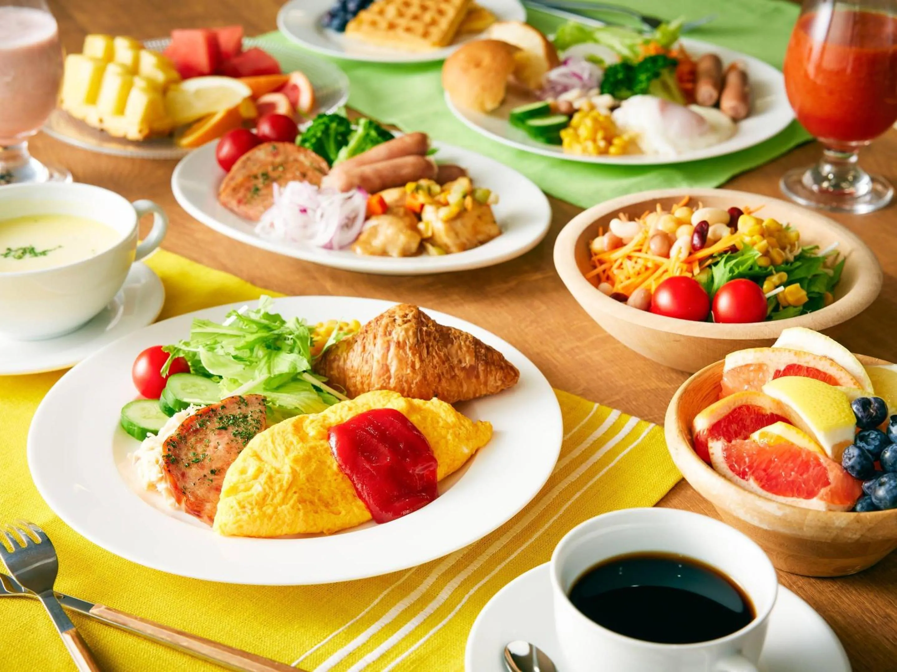 Breakfast in Comfort Hotel ERA Kobe Sannomiya