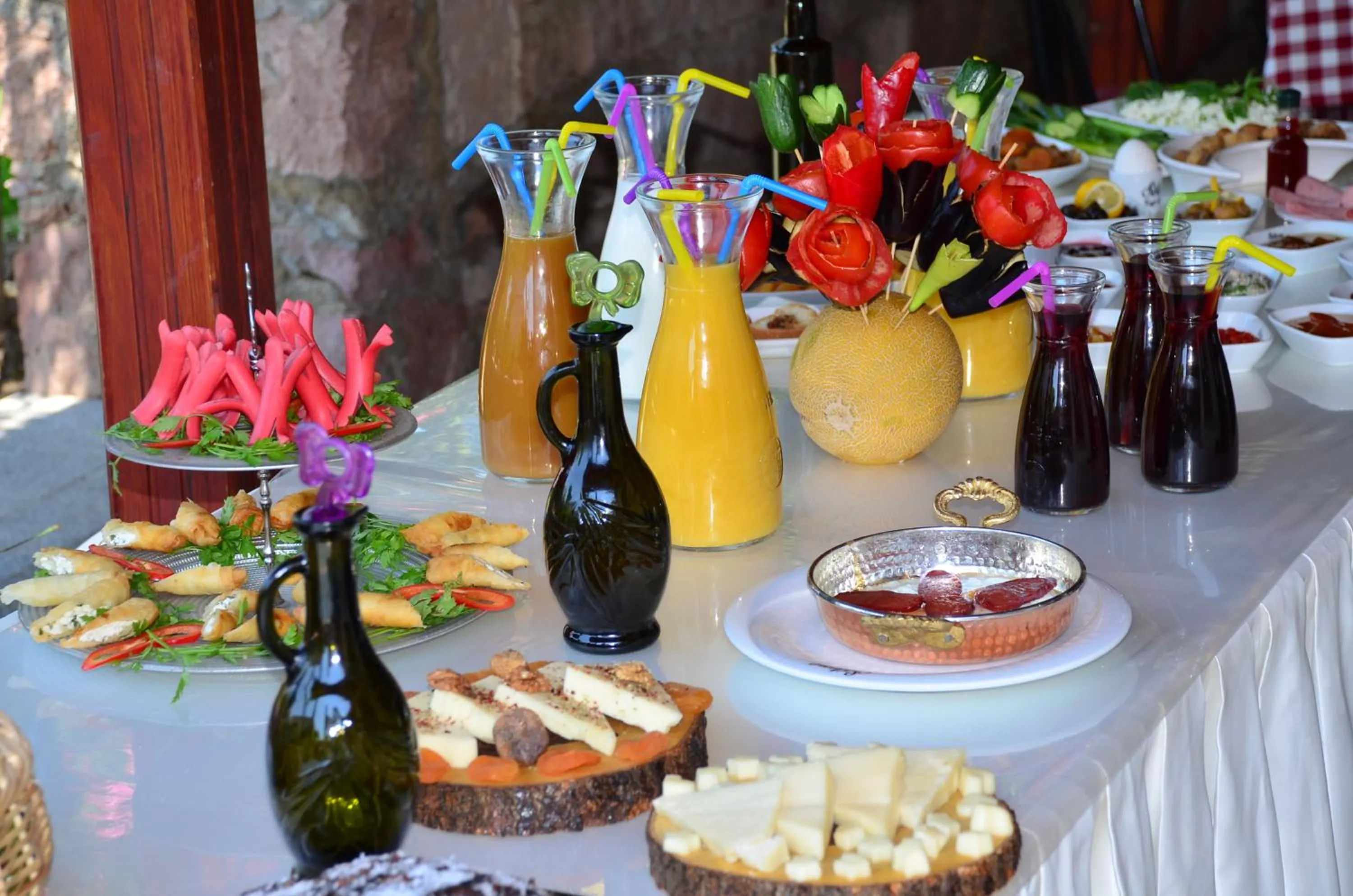 Asian breakfast in Eden Selene Hotel