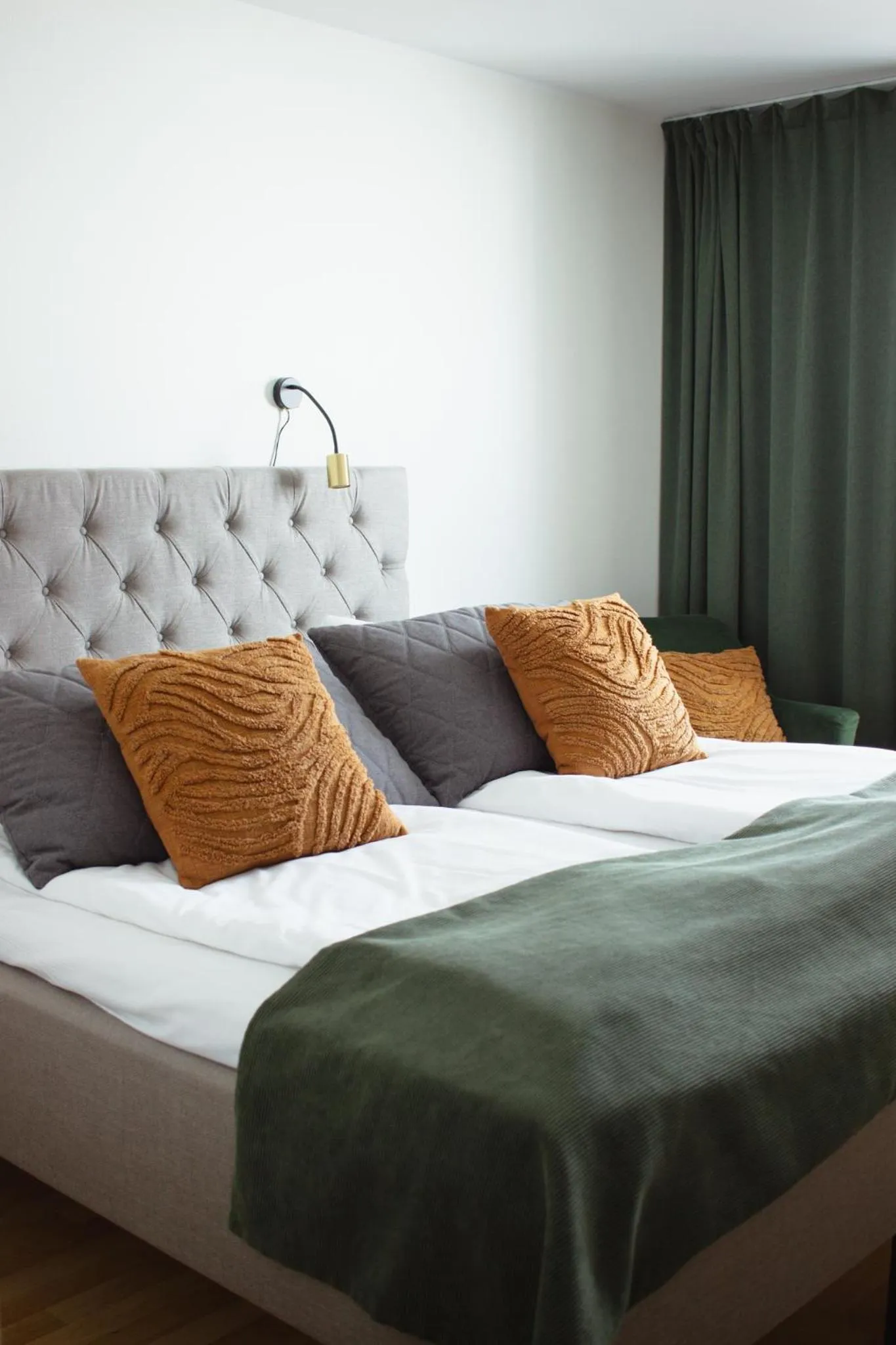 Bed in Hornavan Hotell