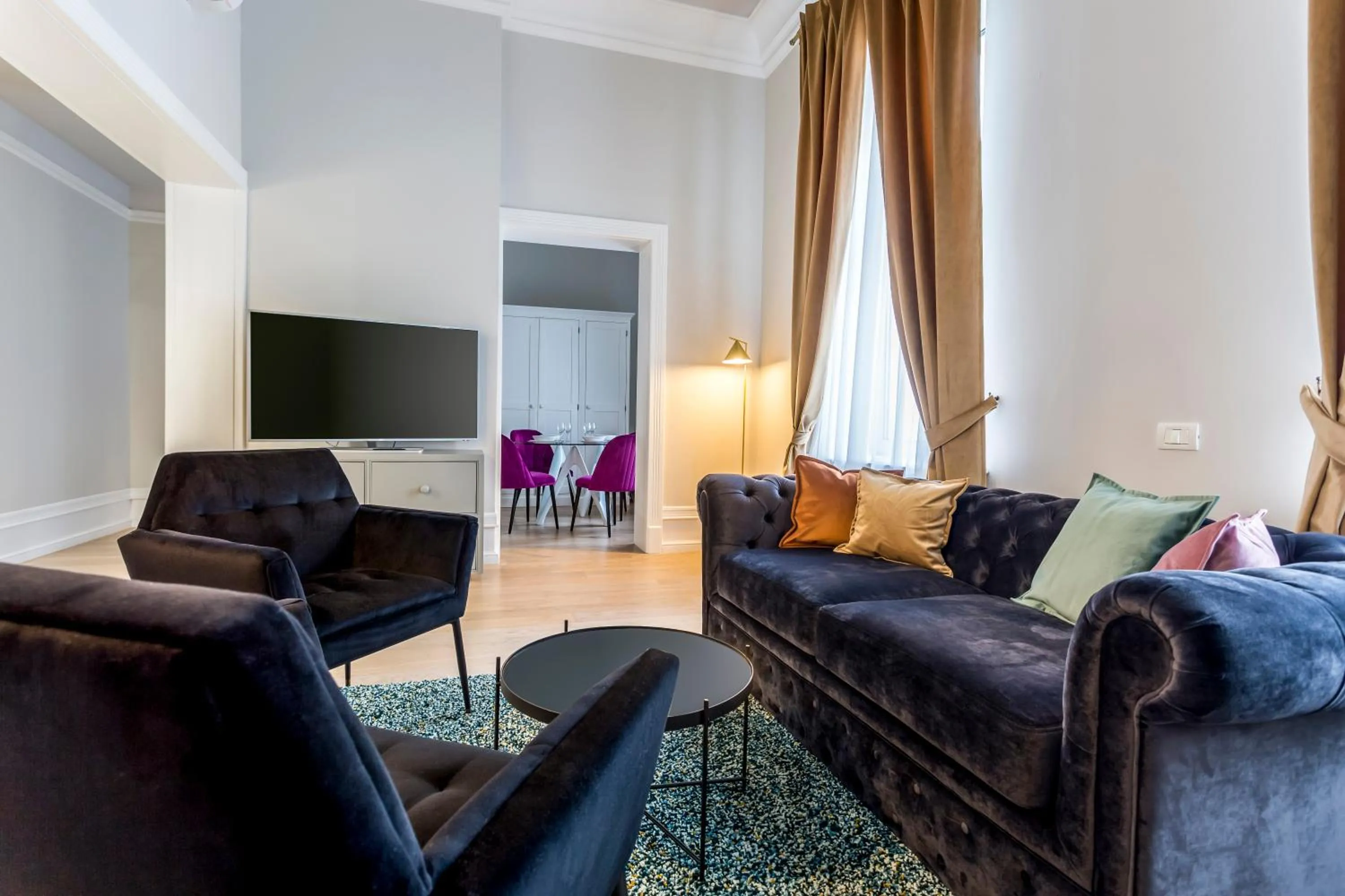 Living room in Matisse Bucharest Old Town